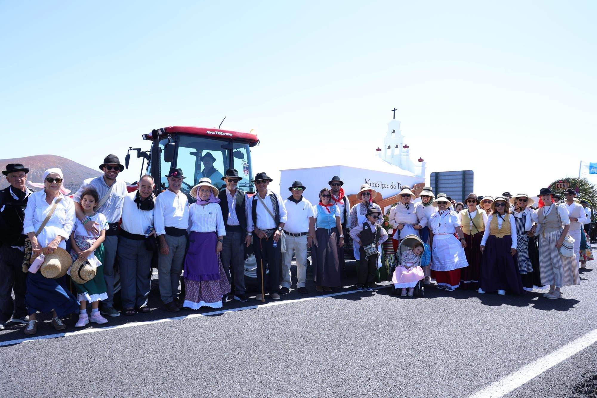 Romería en honor a la Virgen de Los Dolores.