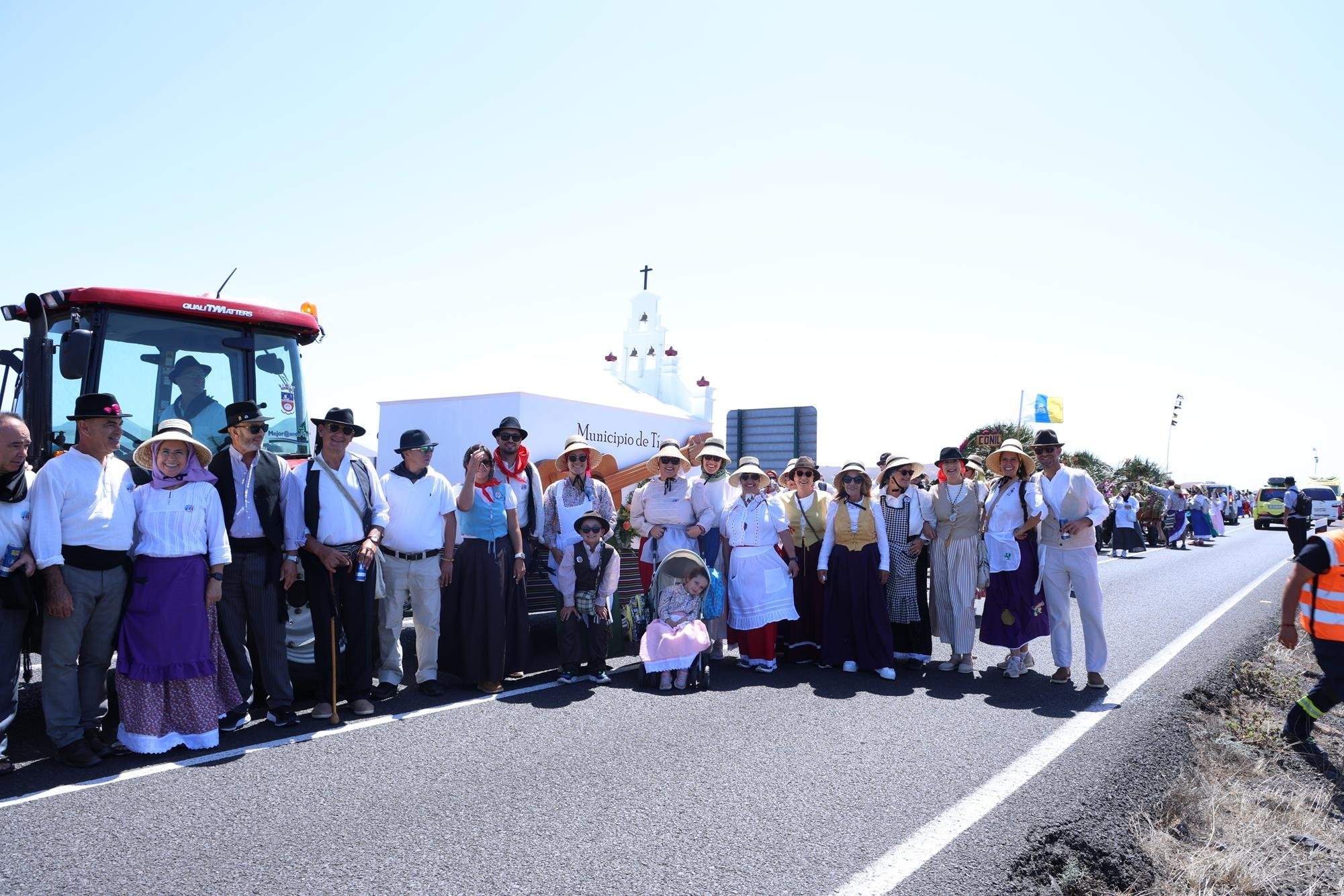 Romería en honor a la Virgen de Los Dolores.