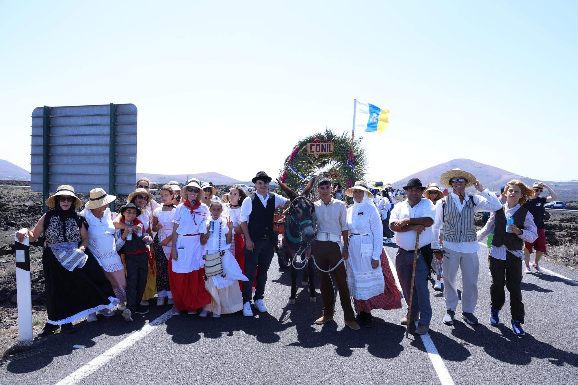 Romería en honor a la Virgen de Los Dolores.