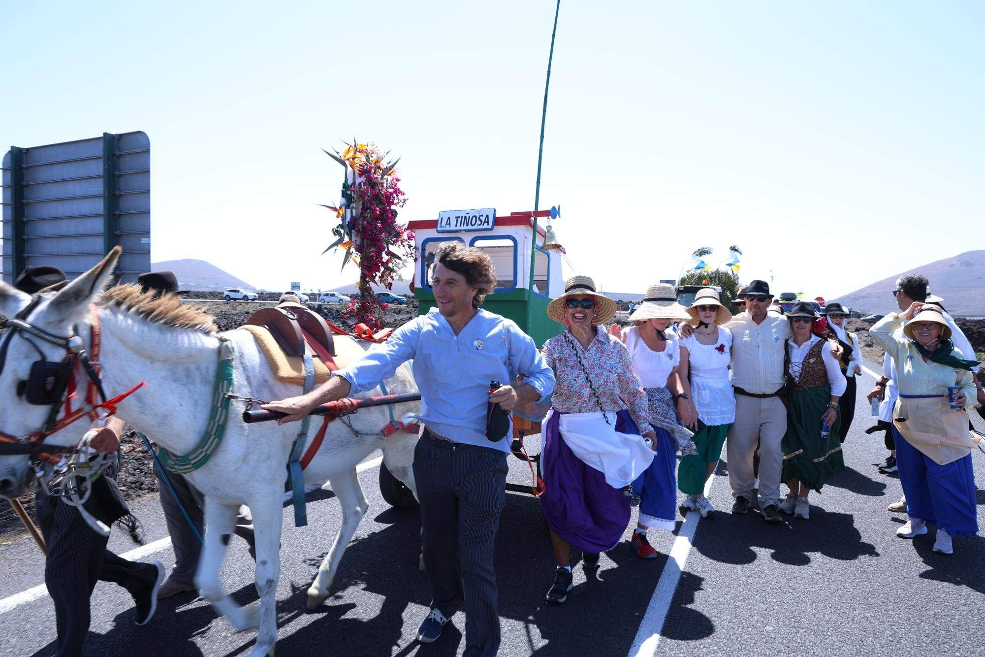 Romería en honor a la Virgen de Los Dolores.