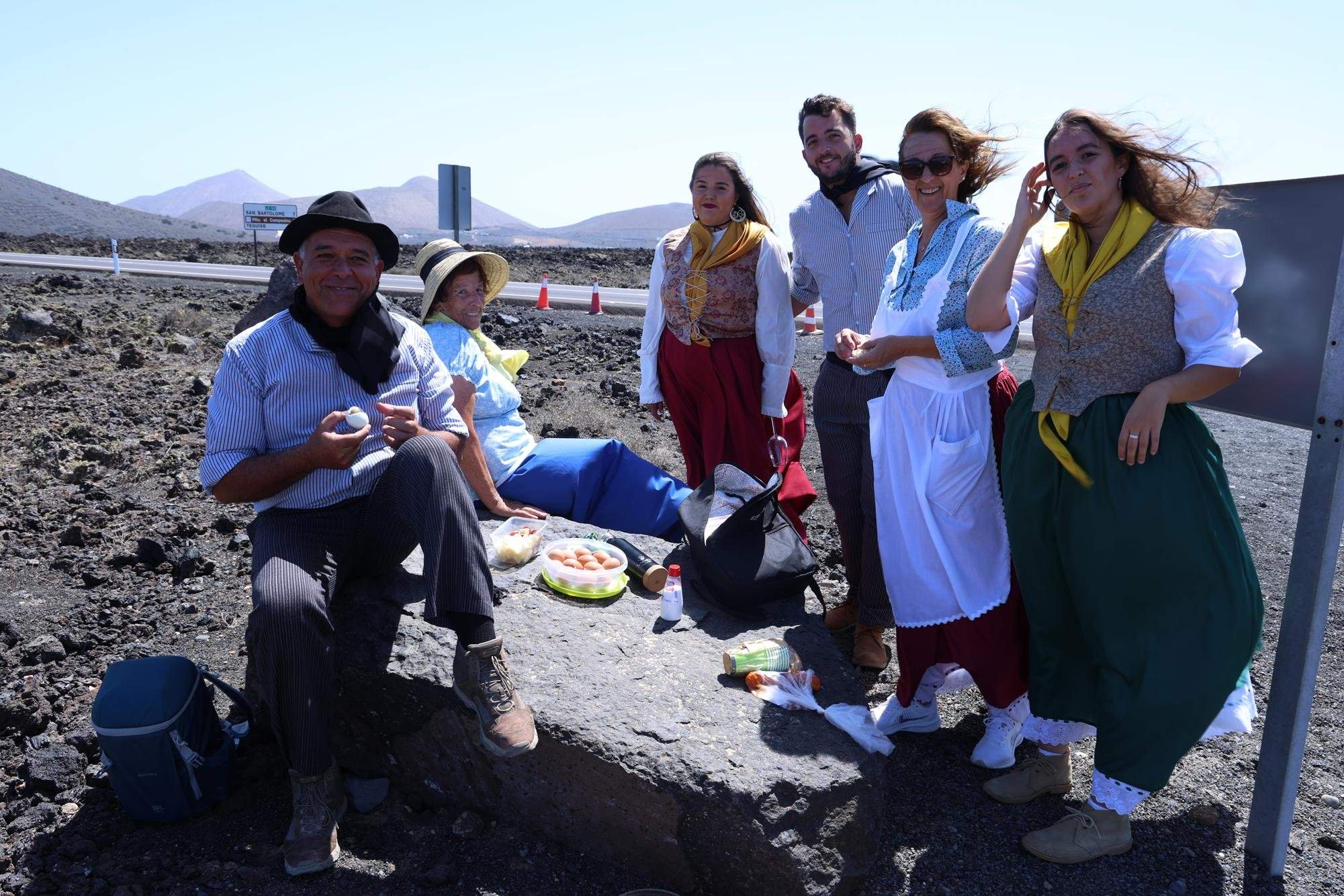 Romería en honor a la Virgen de Los Dolores.