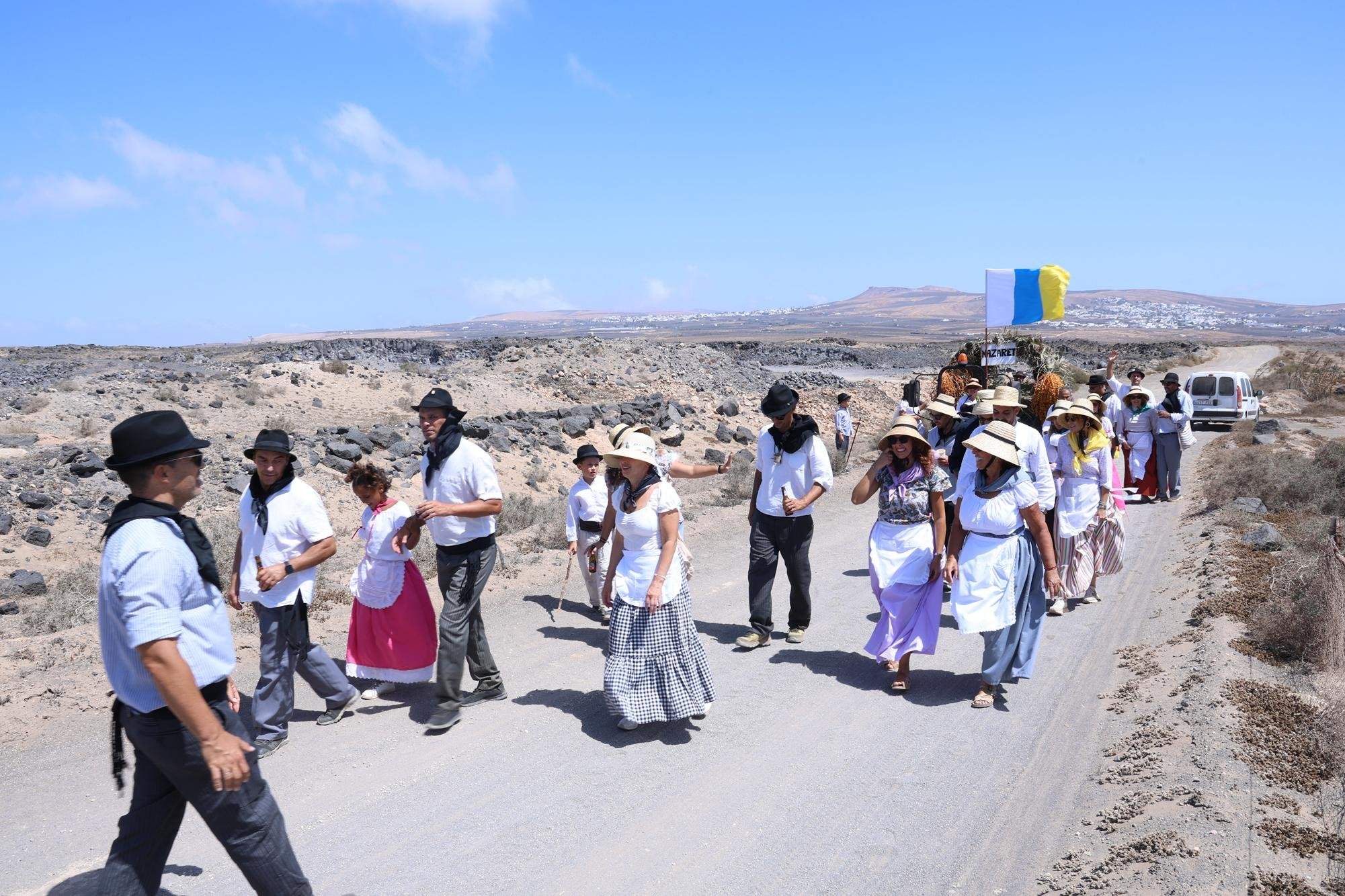 Romería en honor a la Virgen de Los Dolores.