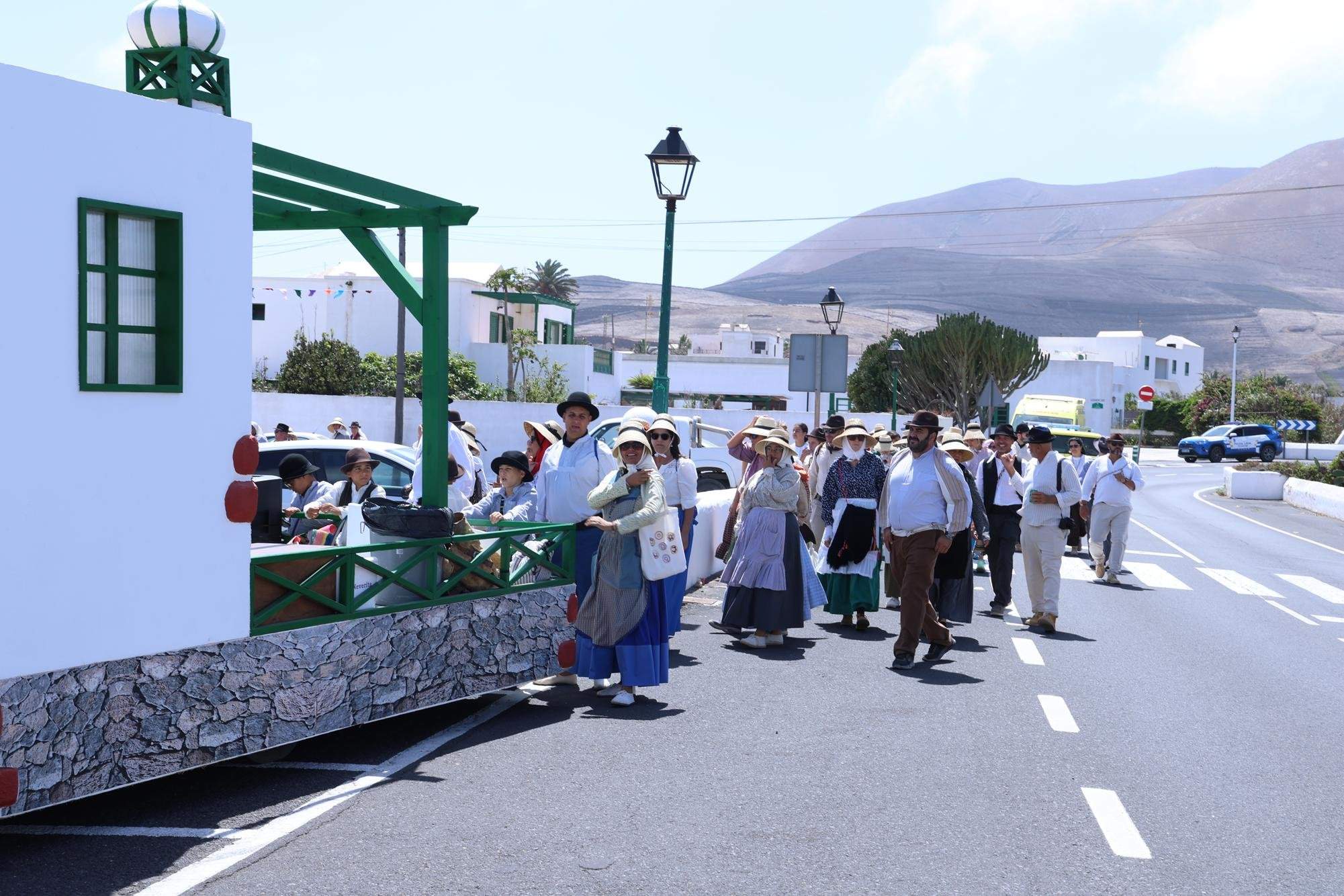 Romería en honor a la Virgen de Los Dolores.