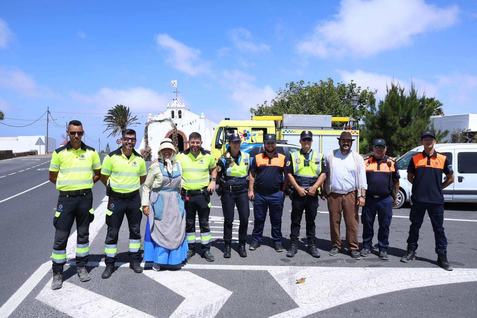 Romería en honor a la Virgen de Los Dolores.