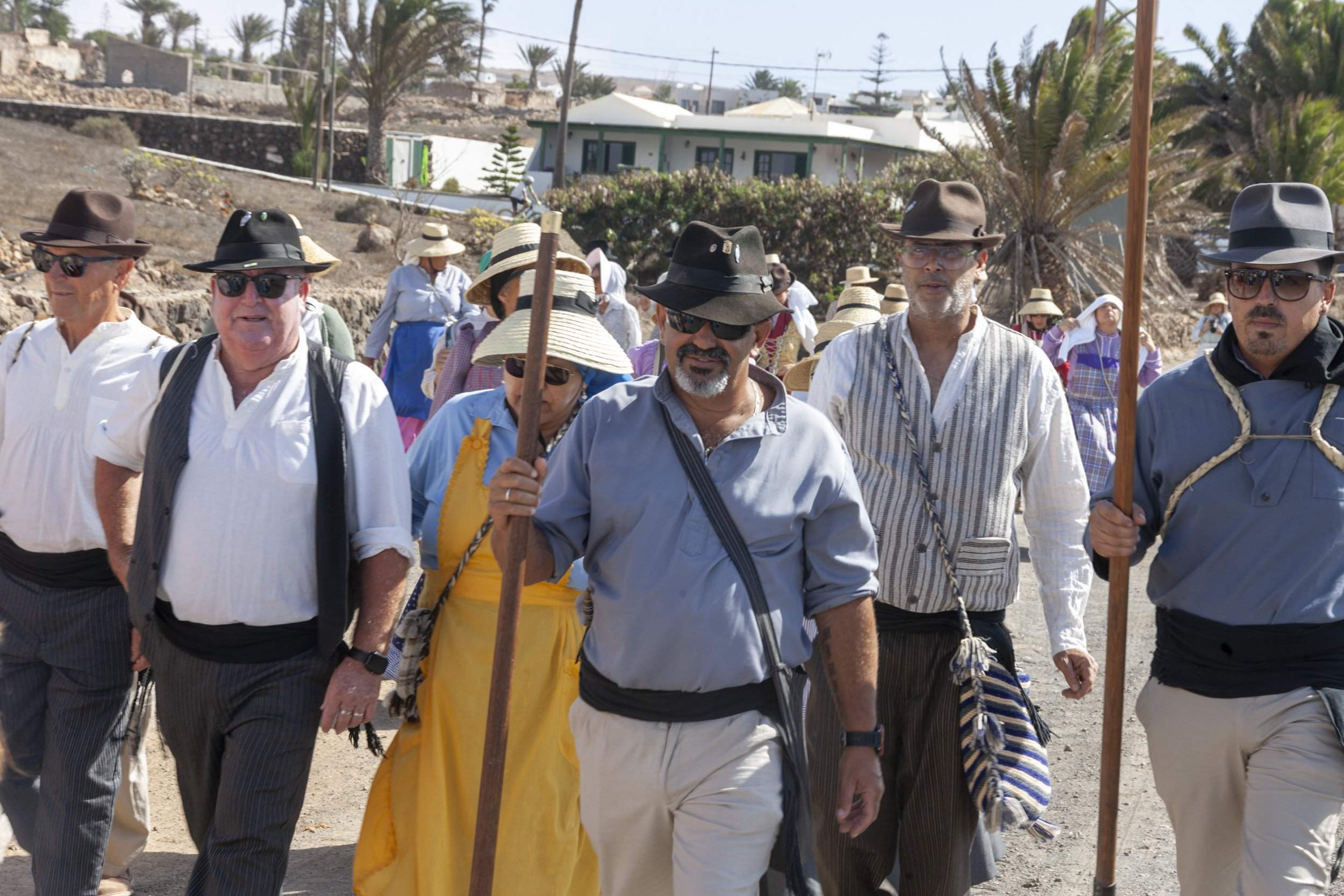 Romería en honor a la Virgen de Los Dolores. Fotos: Juan Mateos