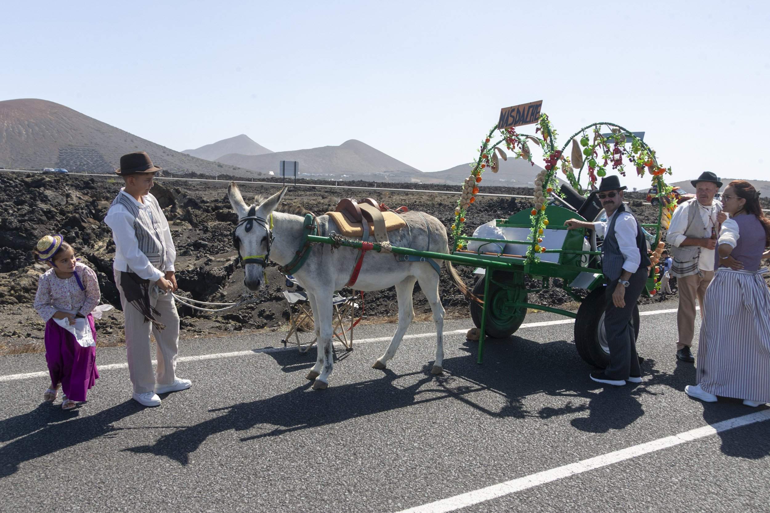 Romería en honor a la Virgen de Los Dolores. Fotos: Juan Mateos