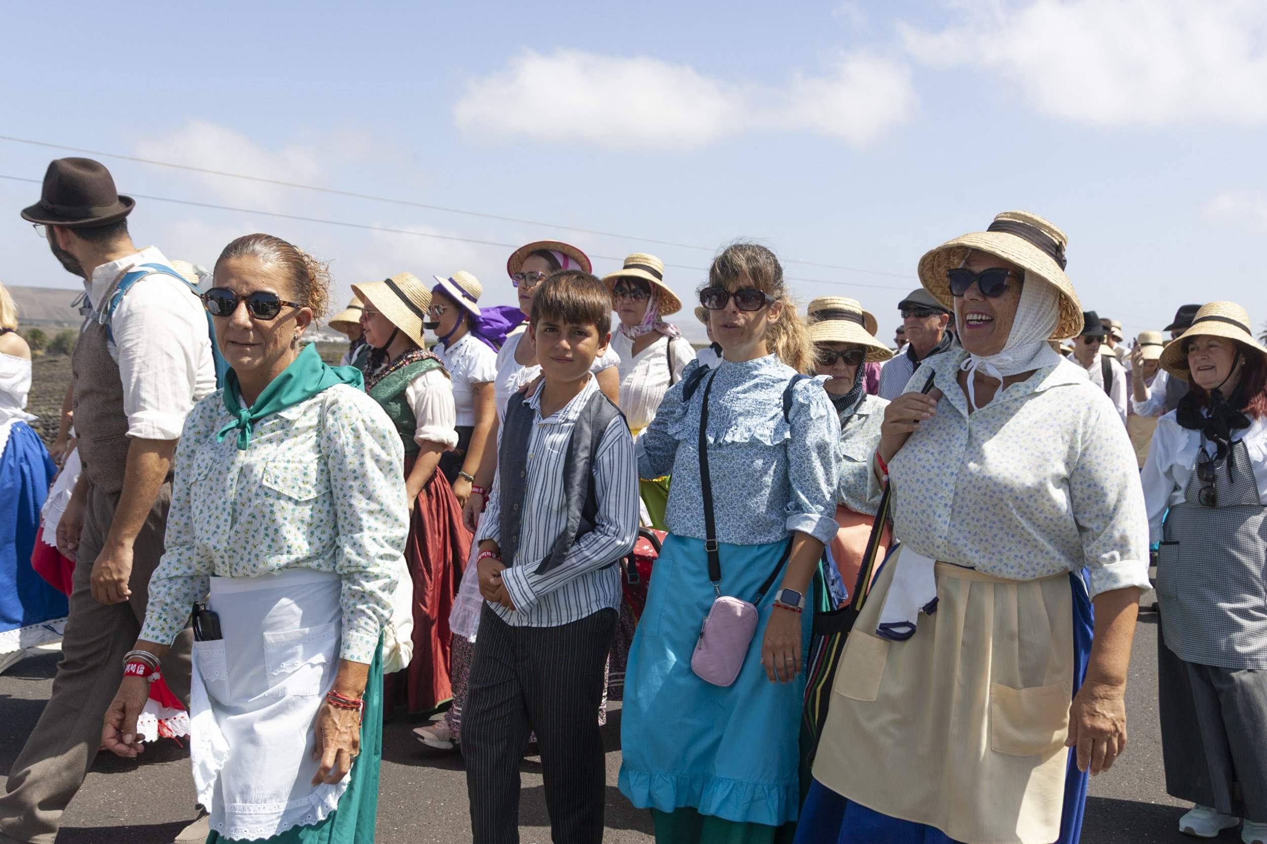 Romería en honor a la Virgen de Los Dolores. Fotos: Juan Mateos