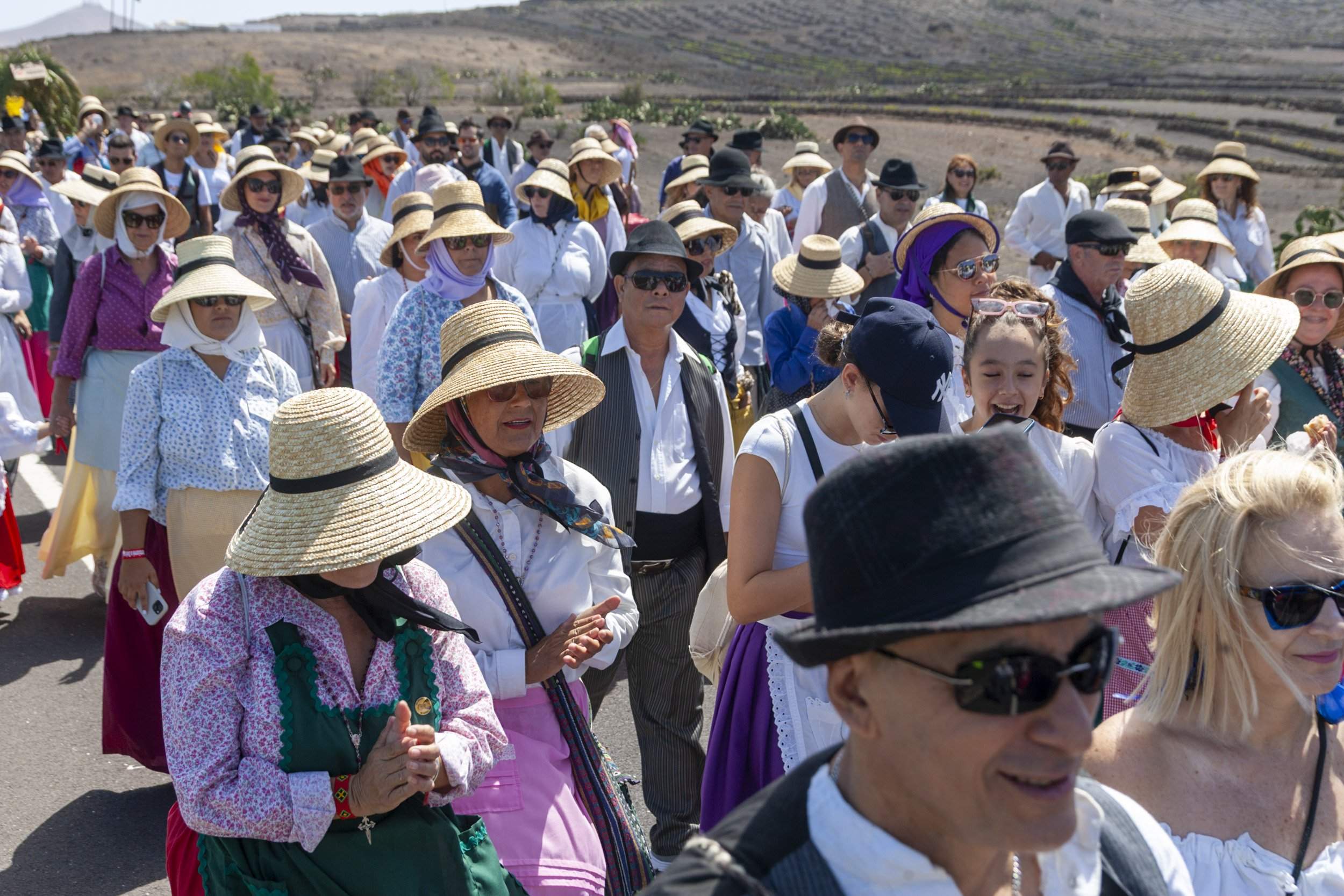 Romería en honor a la Virgen de Los Dolores. Fotos: Juan Mateos