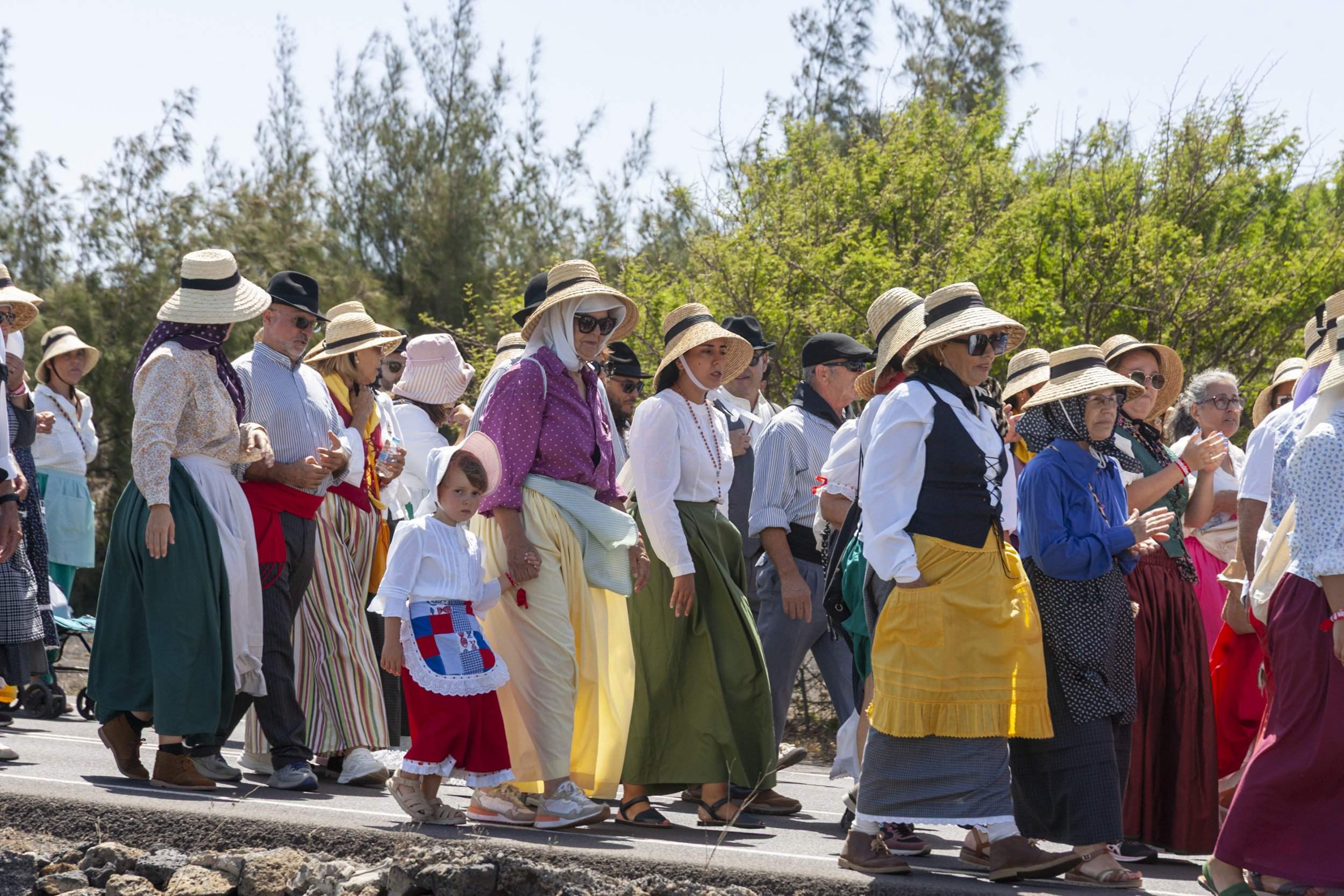 Romería en honor a la Virgen de Los Dolores. Fotos: Juan Mateos
