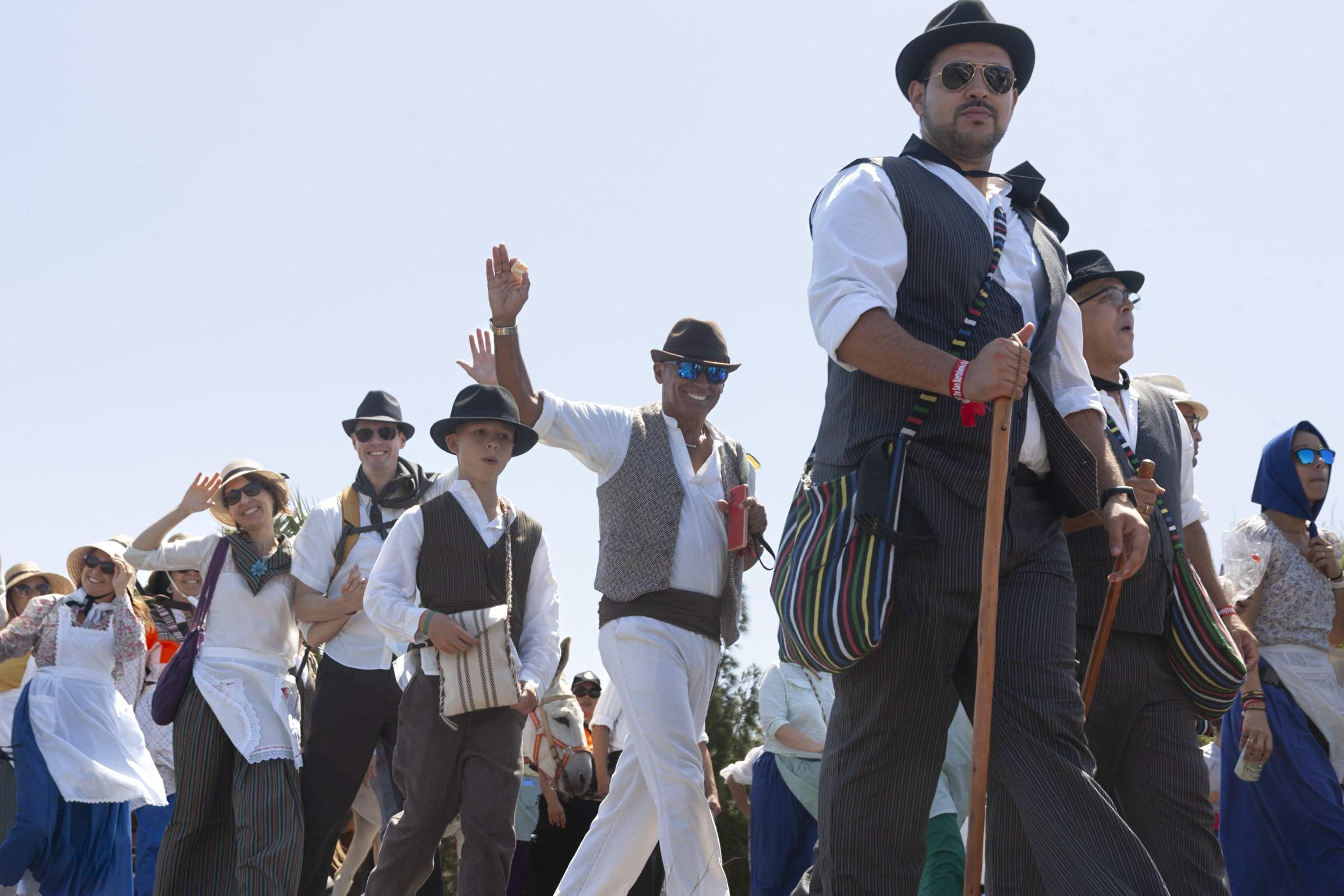 Romería en honor a la Virgen de Los Dolores. Fotos: Juan Mateos