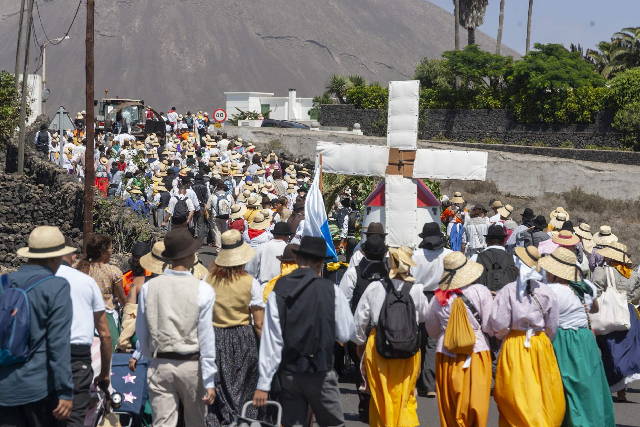 Romería en honor a la Virgen de Los Dolores. Fotos: Juan Mateos