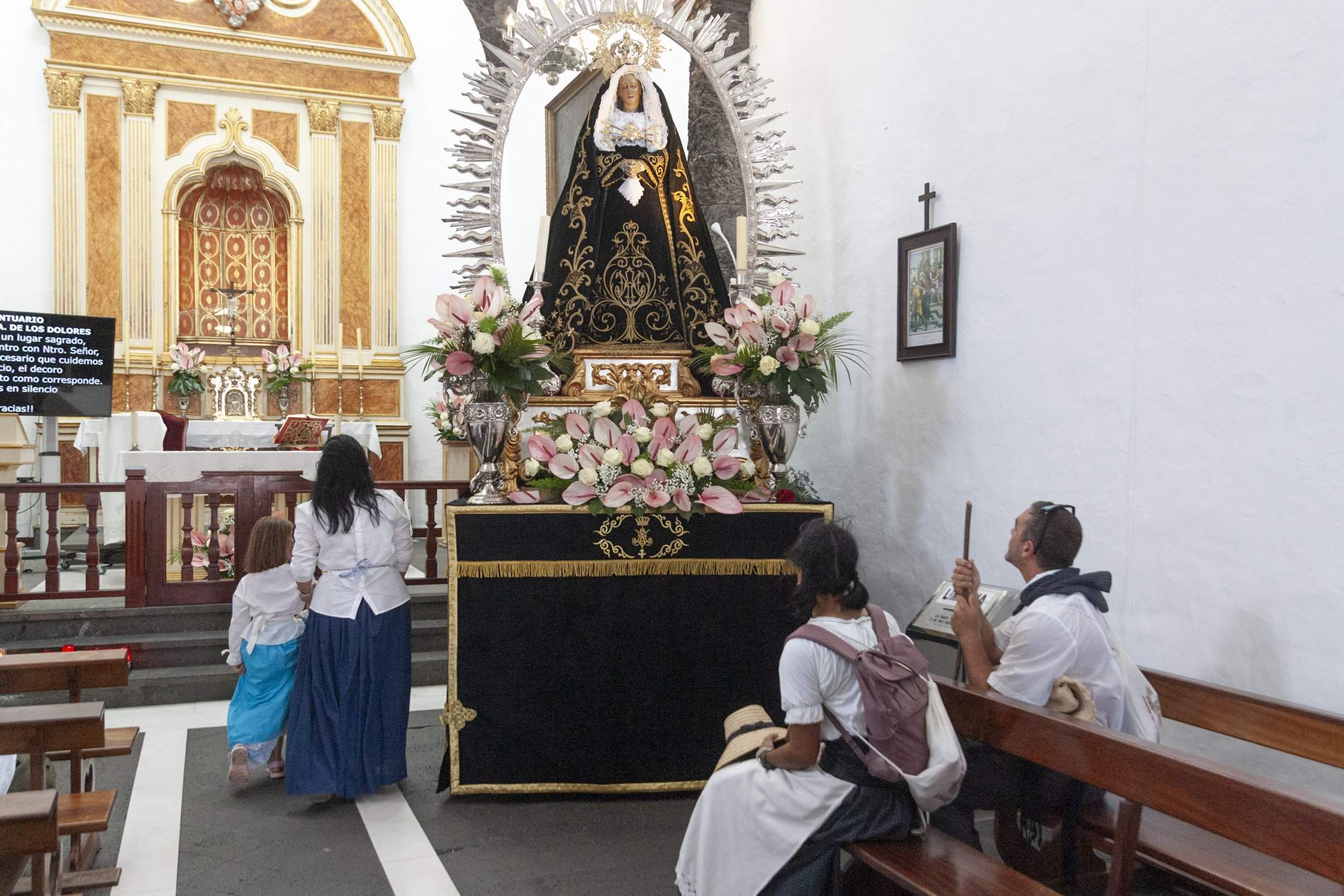 Romería en honor a la Virgen de Los Dolores. Fotos: Juan Mateos