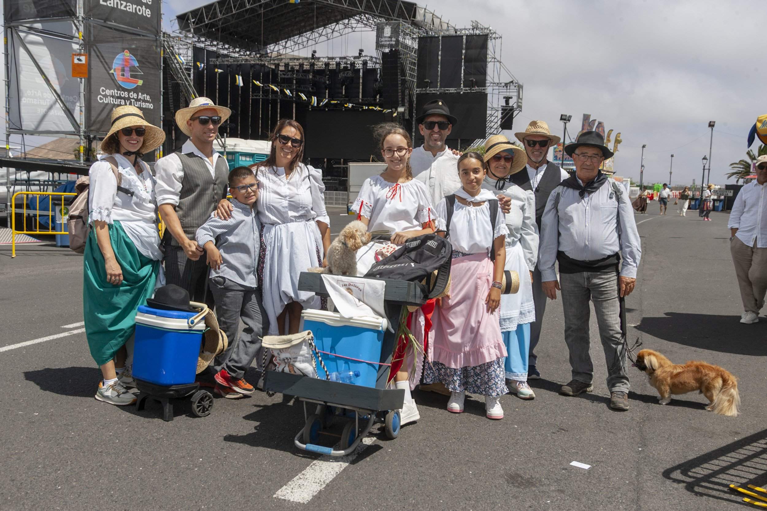 Romería en honor a la Virgen de Los Dolores. Fotos: Juan Mateos