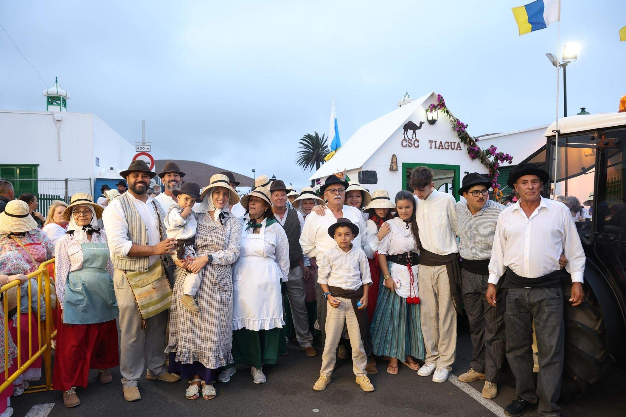 Ofrendas a la Virgen de Los Dolores. Fotos: La Voz.
