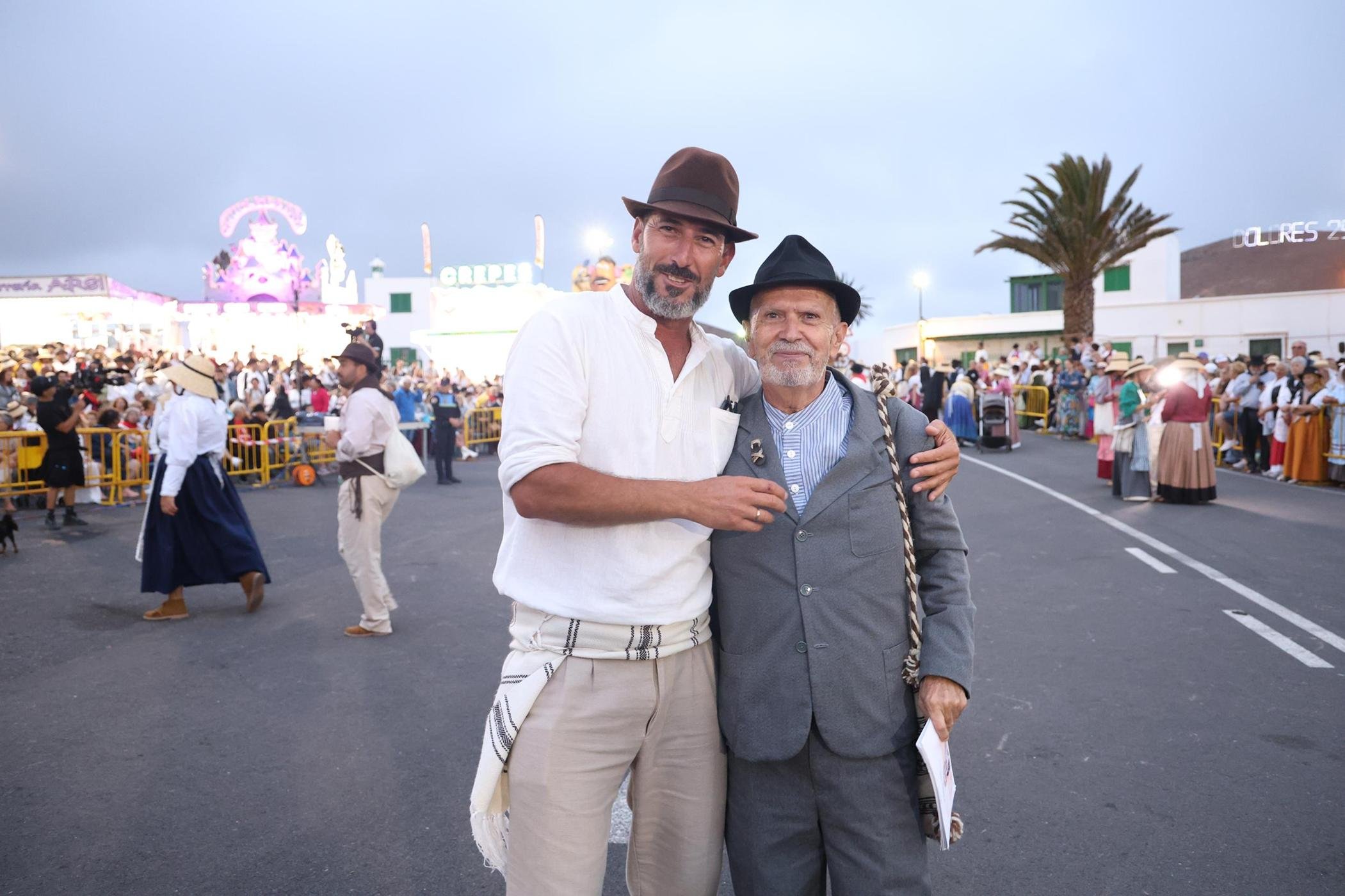 Ofrendas a la Virgen de Los Dolores. Fotos: La Voz.
