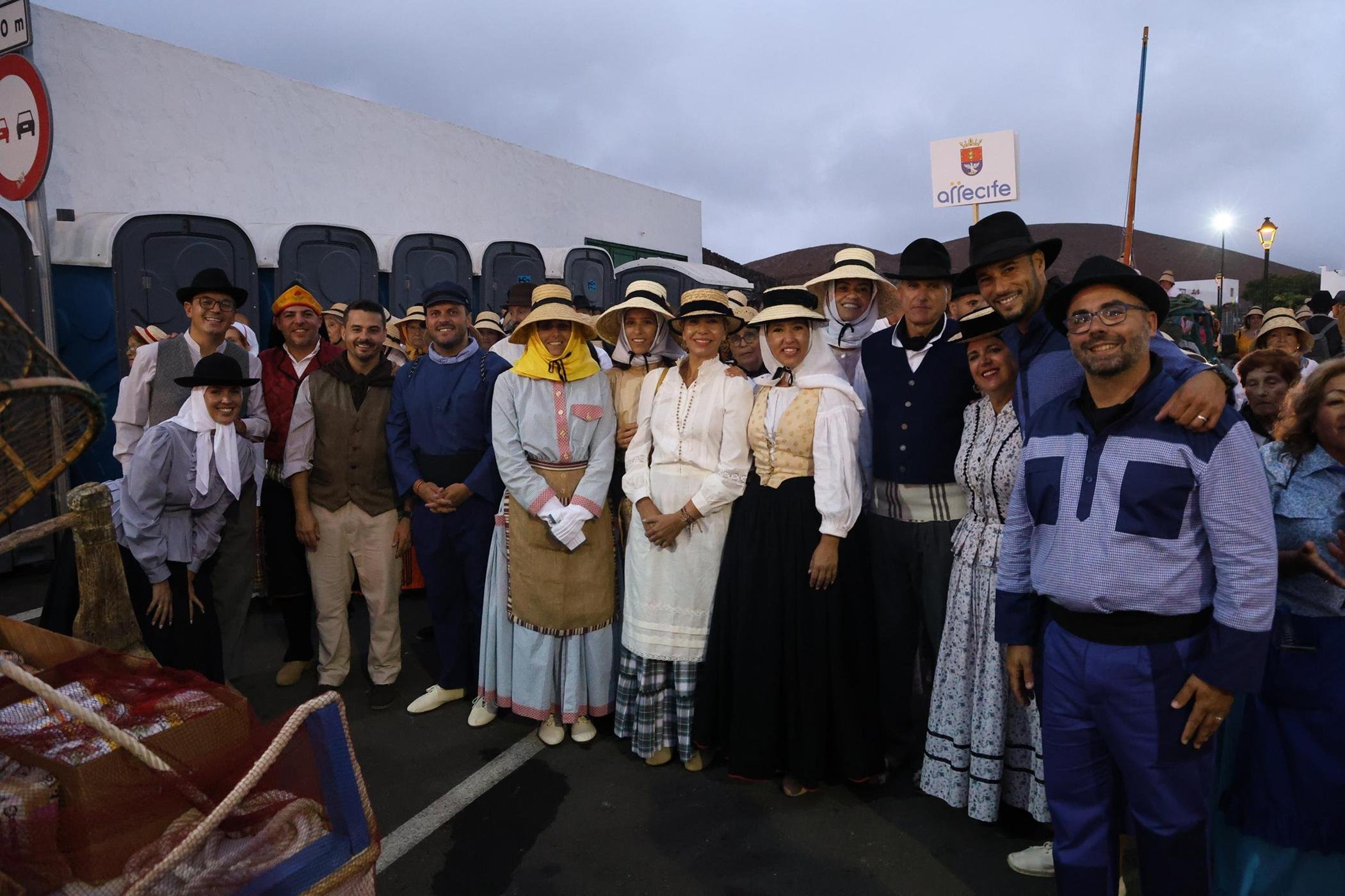 Ofrendas a la Virgen de Los Dolores. Fotos: La Voz.