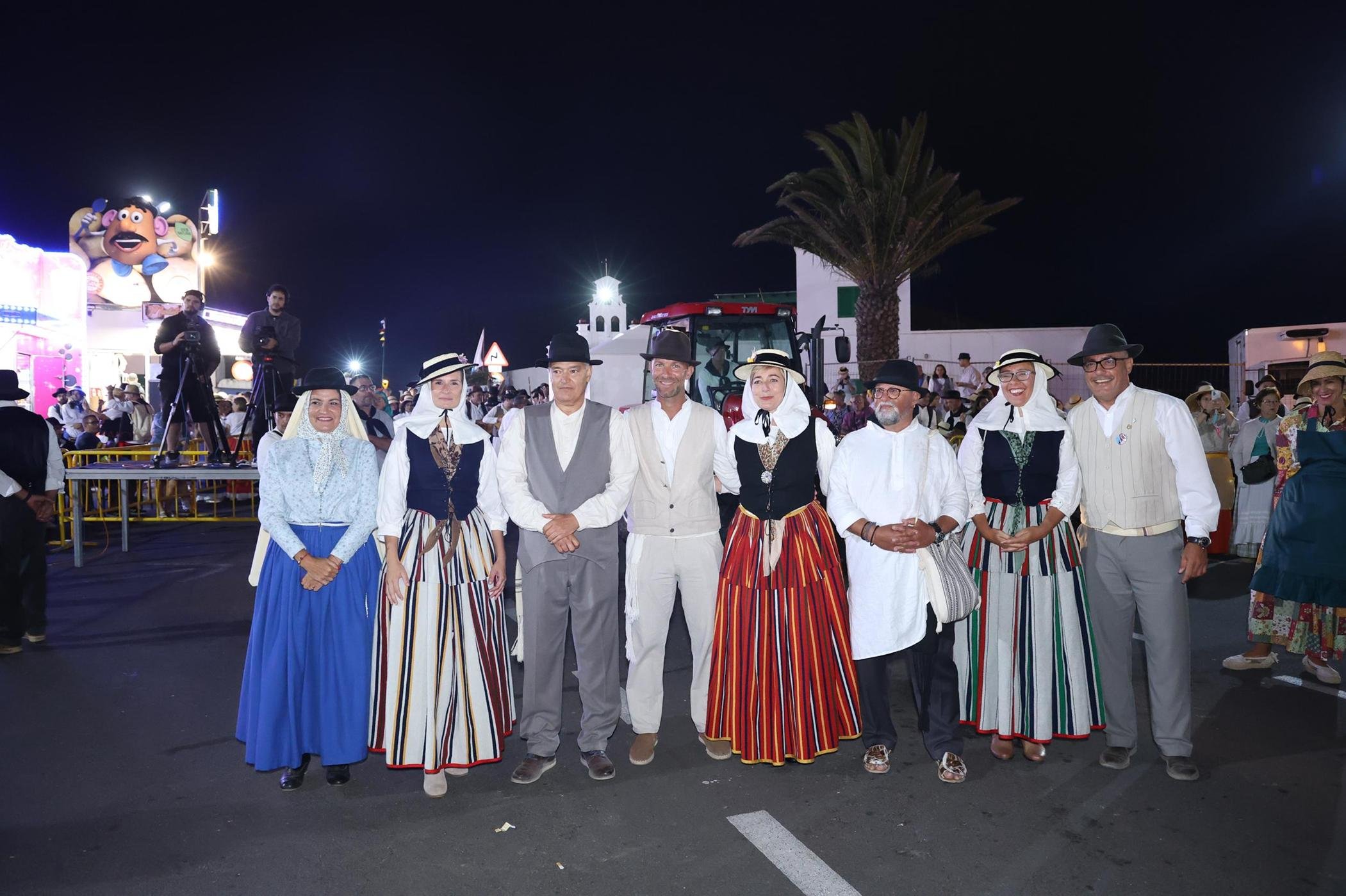Ofrendas a la Virgen de Los Dolores. Fotos: La Voz.