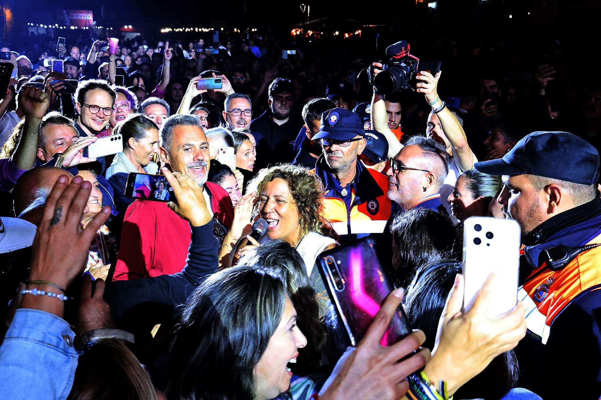 Concierto de Rosana en Los Dolores, 2025 (Fotos: La Voz)