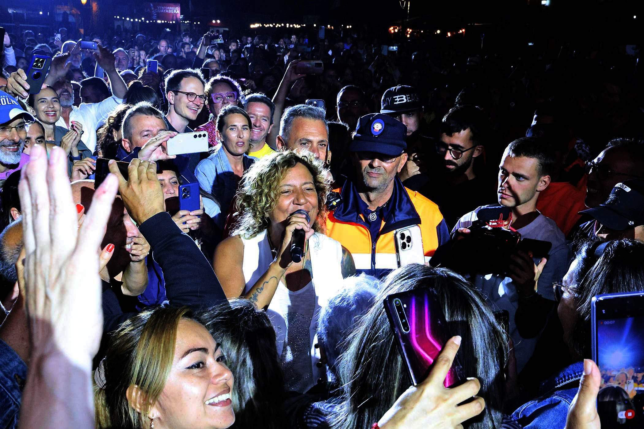 Concierto de Rosana en Los Dolores, 2025 (Fotos: La Voz)