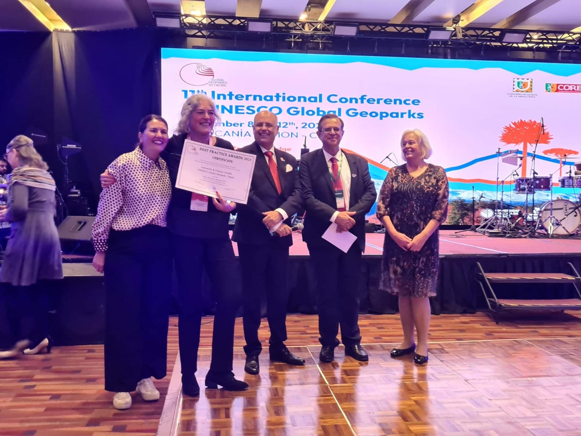 Entrega del Premio Geoparque Lanzarote y Archipiélago Chinijo