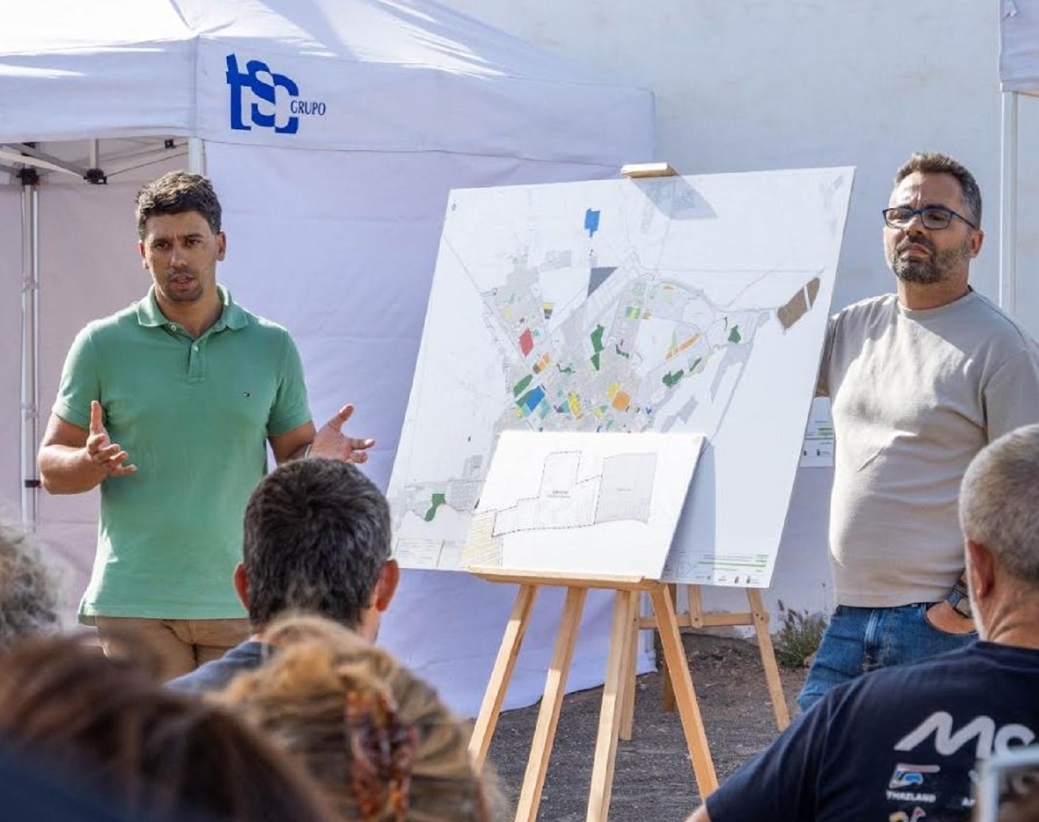 Maciot Cabrera junto a Echedey Eugenio