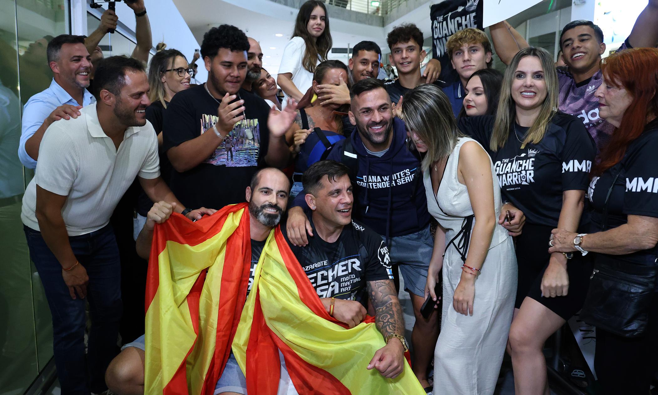 Bienvenida a Hecher Sosa en Lanzarote Bienvenida a Hecher Sosa en Lanzarote