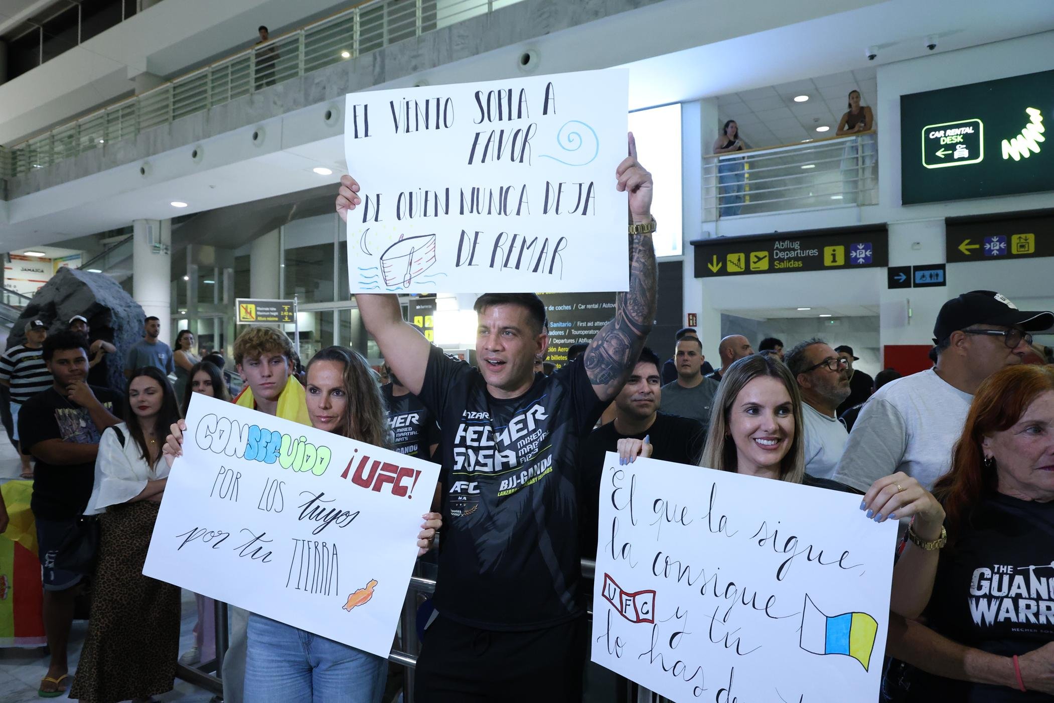 Bienvenida a Hecher Sosa en Lanzarote Bienvenida a Hecher Sosa en Lanzarote