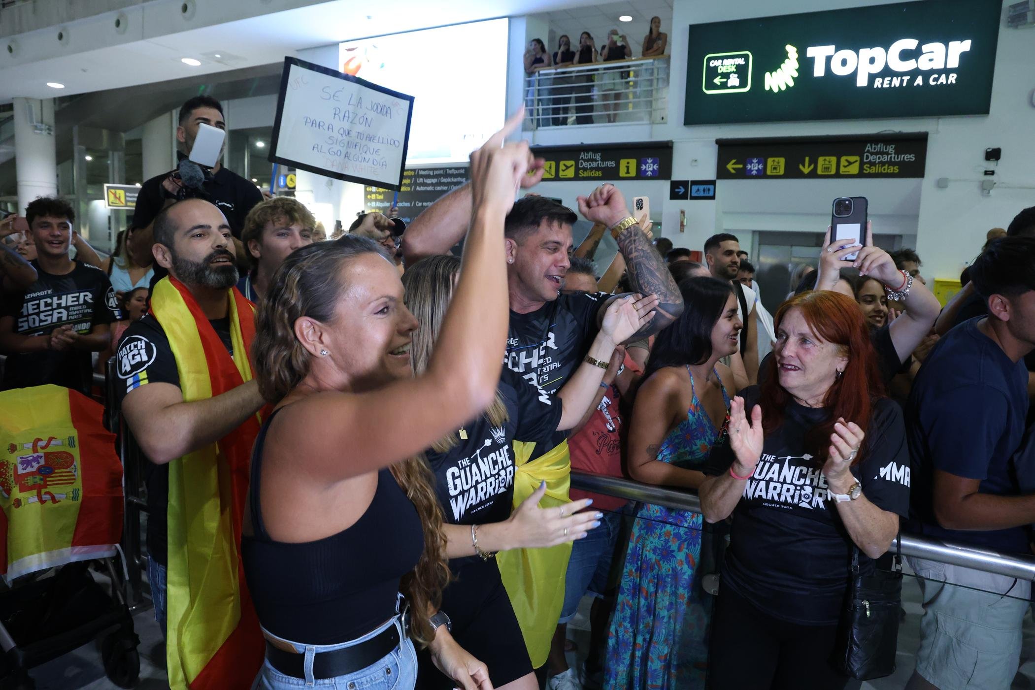 Bienvenida a Hecher Sosa en Lanzarote Bienvenida a Hecher Sosa en Lanzarote