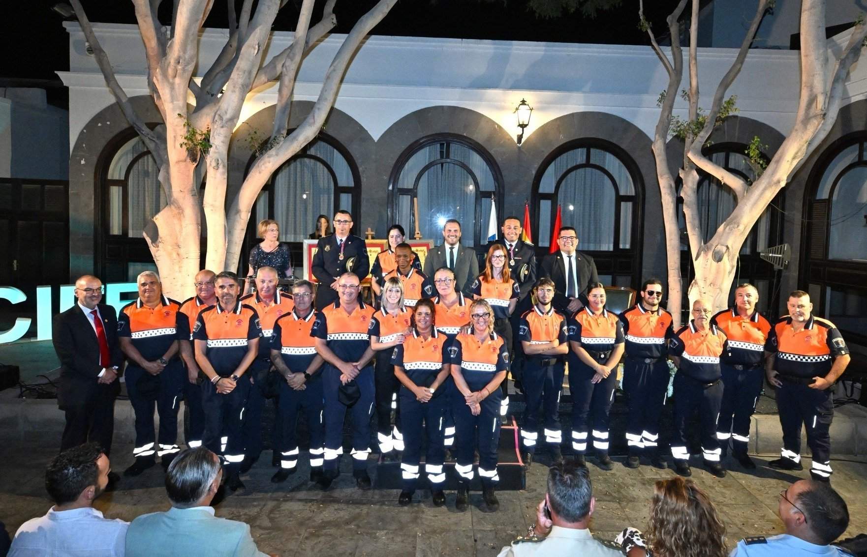 Medallas de la Ciudad a Protección Civil y a los policiales locales Marcos Antonio Rosario y Osbaldo Espino 