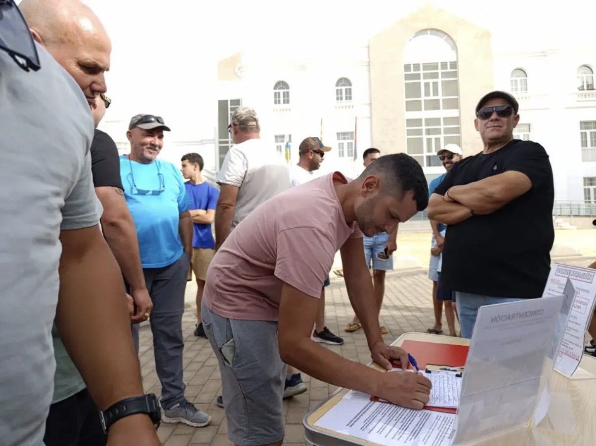 Concentración en el Cabildo de los cazadores, 2025