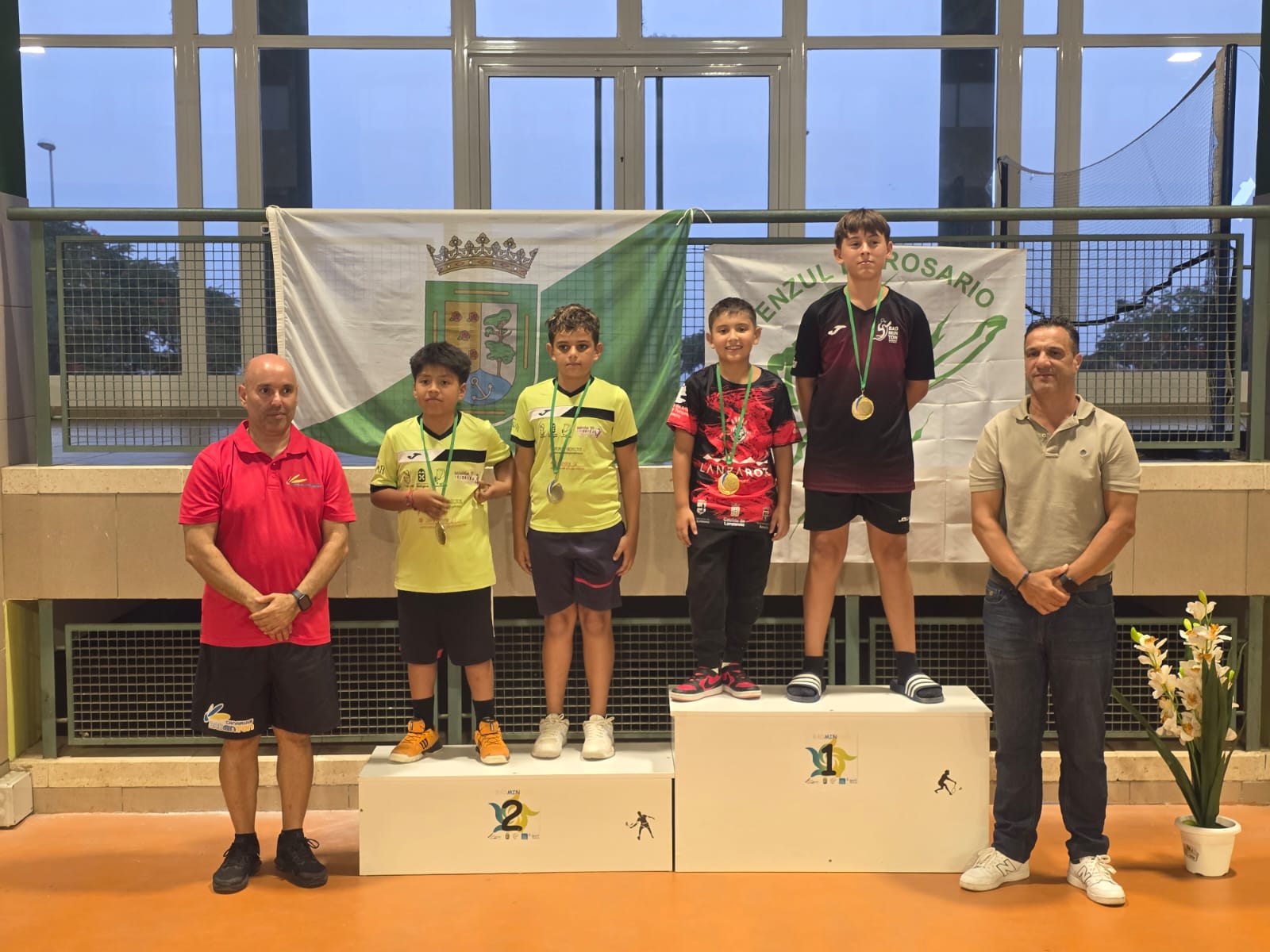 Photo: lavozdelanzarote.com Auria Badminton Club Wins Five Medals at TOP TTR El Rosario