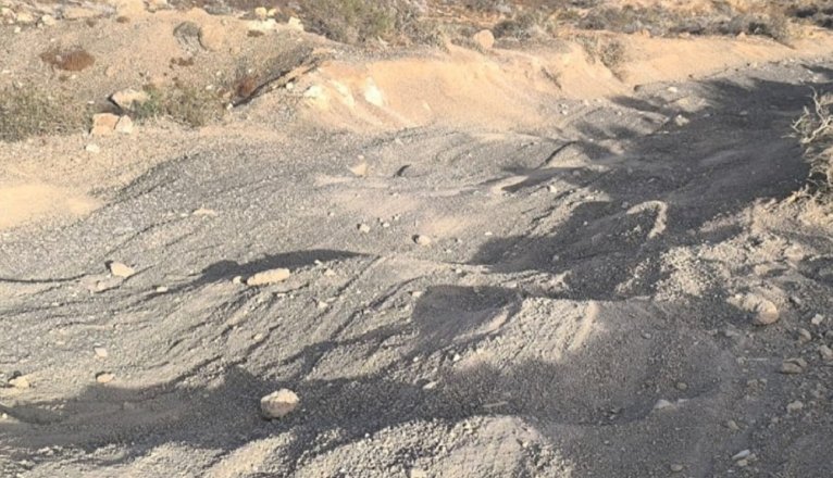 One of the roads affected by the passage of buggies