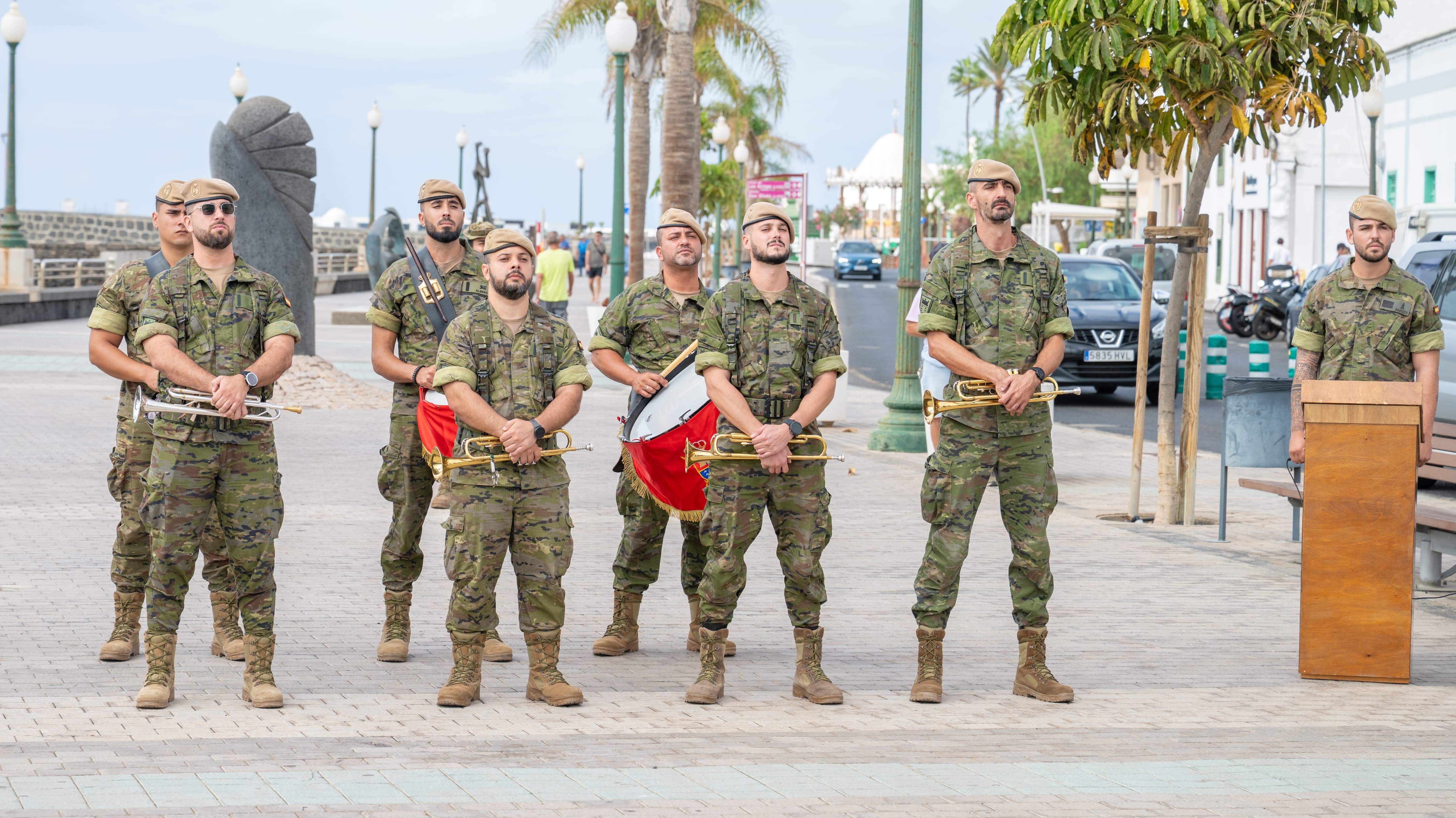 La Banda de Guerra nº 3 de la Brigada Canarias XVI La Banda de Guerra nº 3 de la Brigada Canarias XVI