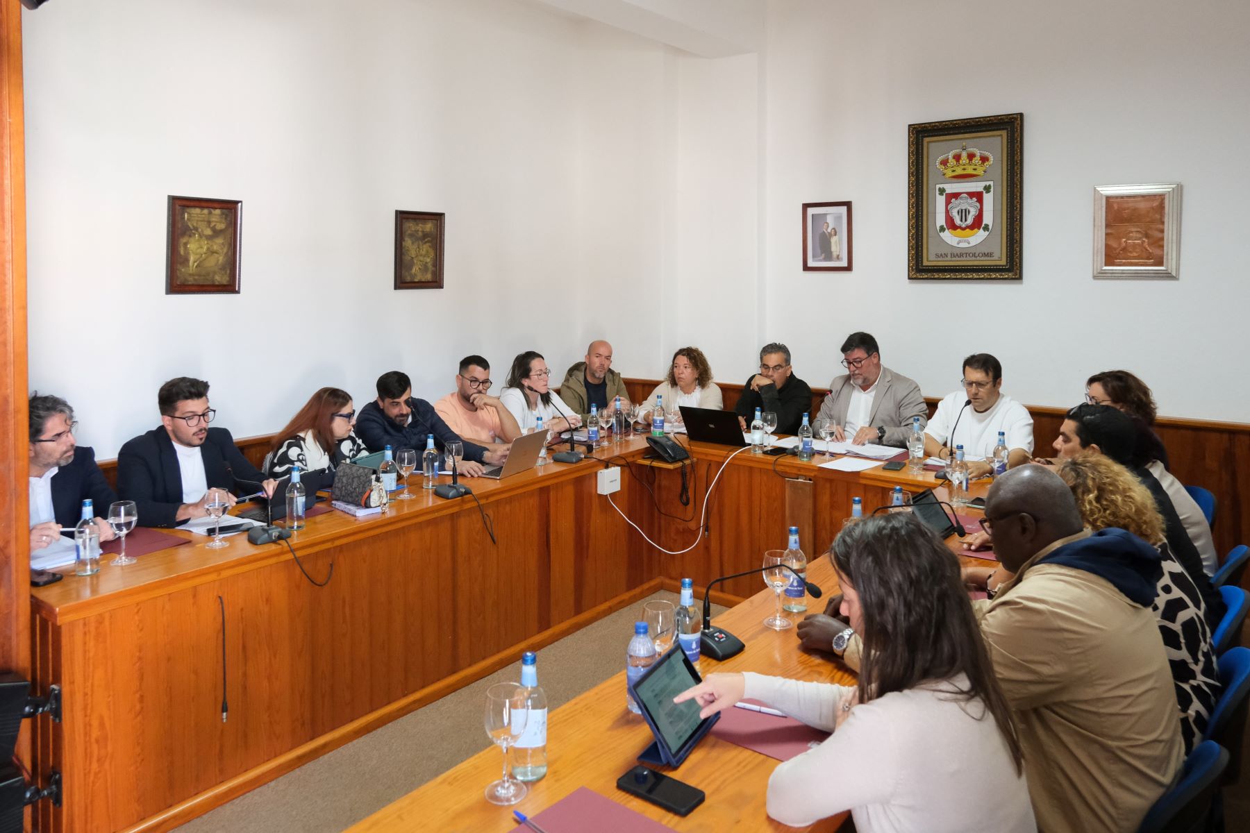 Pleno del Ayuntamiento de San Bartolomé