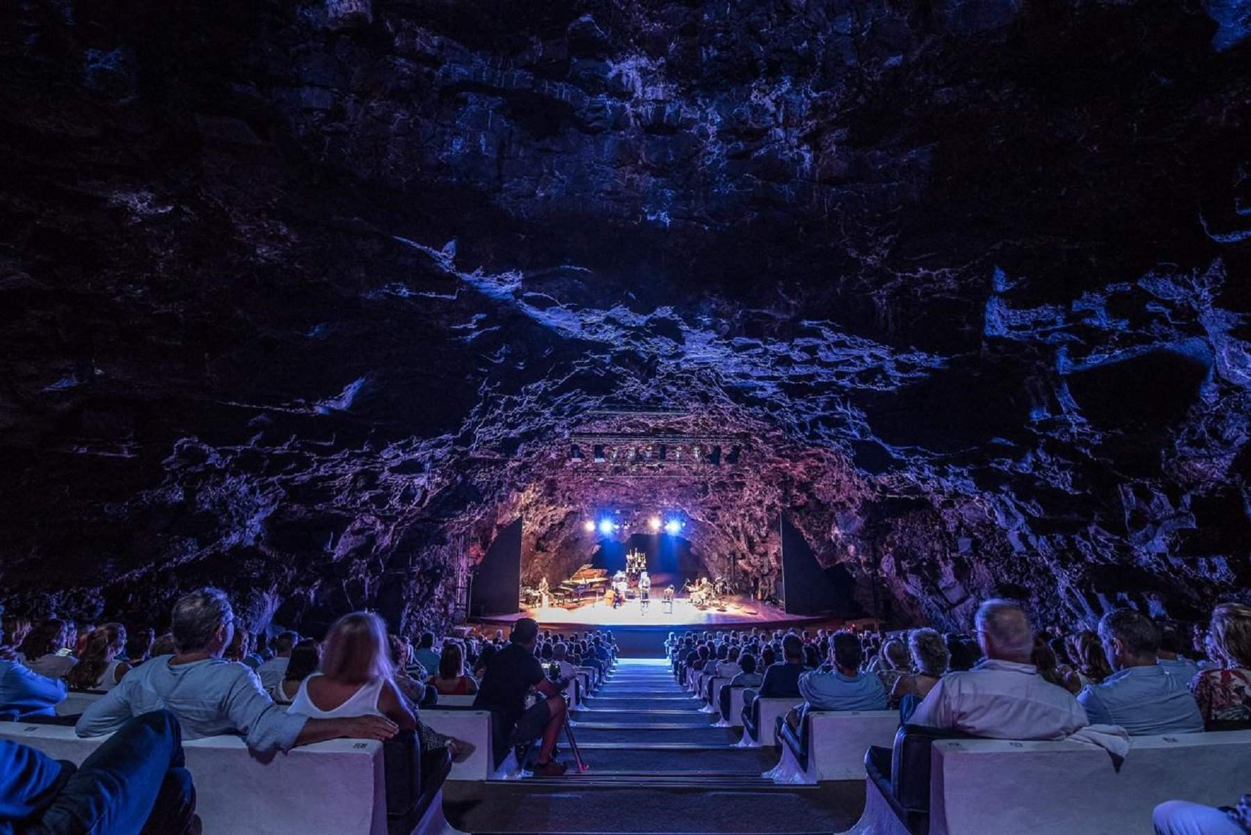 Auditario de Jameos del Agua Lanzarote.