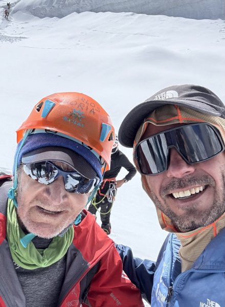 Carlos Soria y Joel Delgado. Carlos Soria y Joel Delgado.