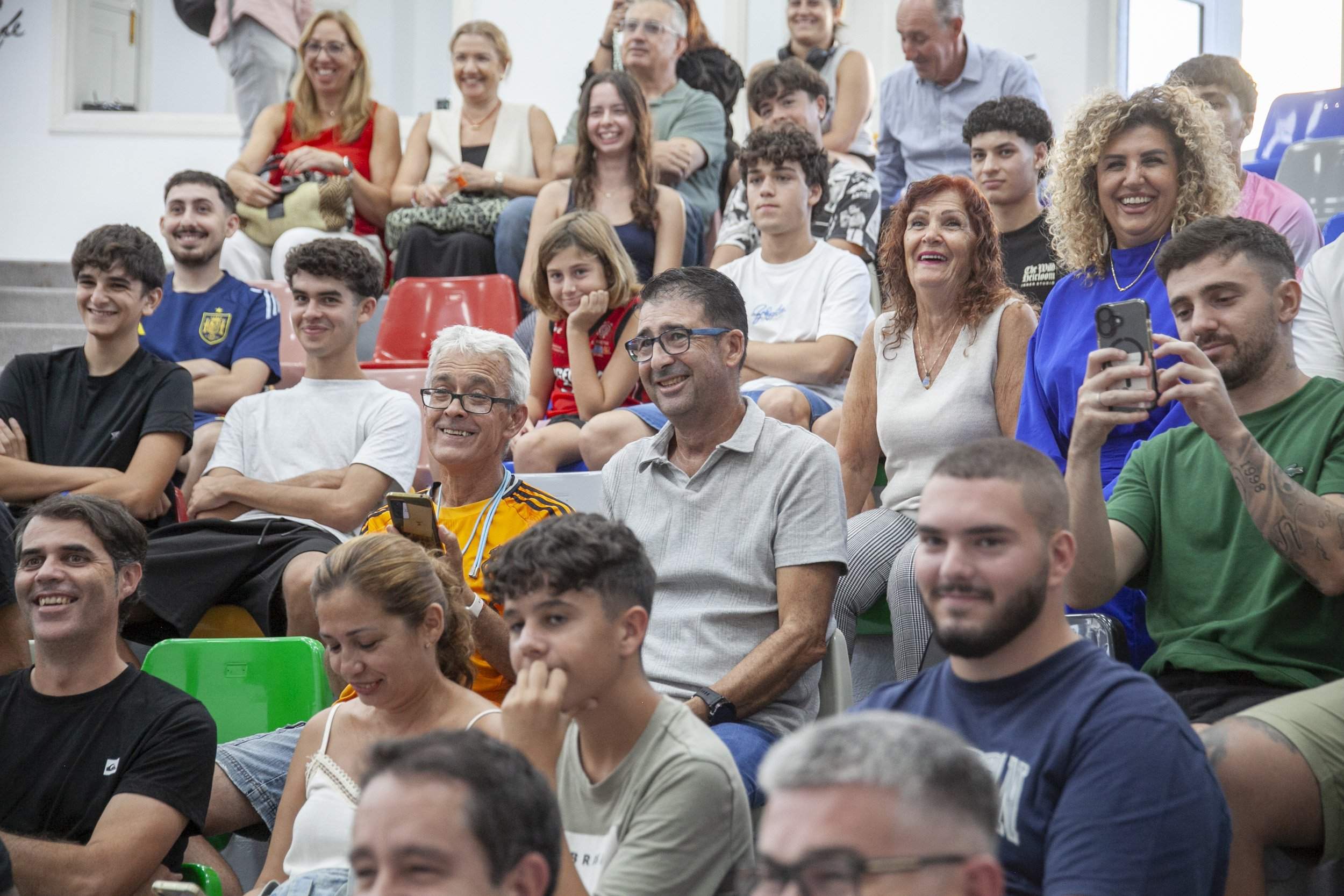 Cristóbal Soria y Alfredo Duro en Arrecife Cristóbal Soria y Alfredo Duro en Arrecife