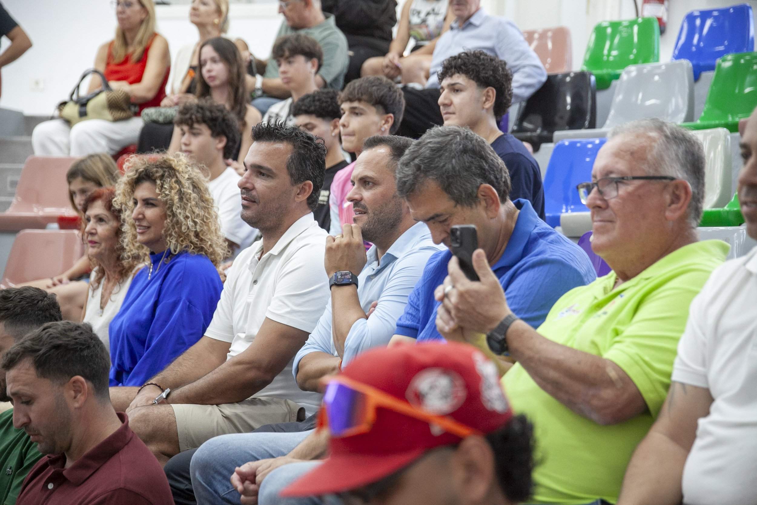 Cristóbal Soria y Alfredo Duro en Arrecife Cristóbal Soria y Alfredo Duro en Arrecife