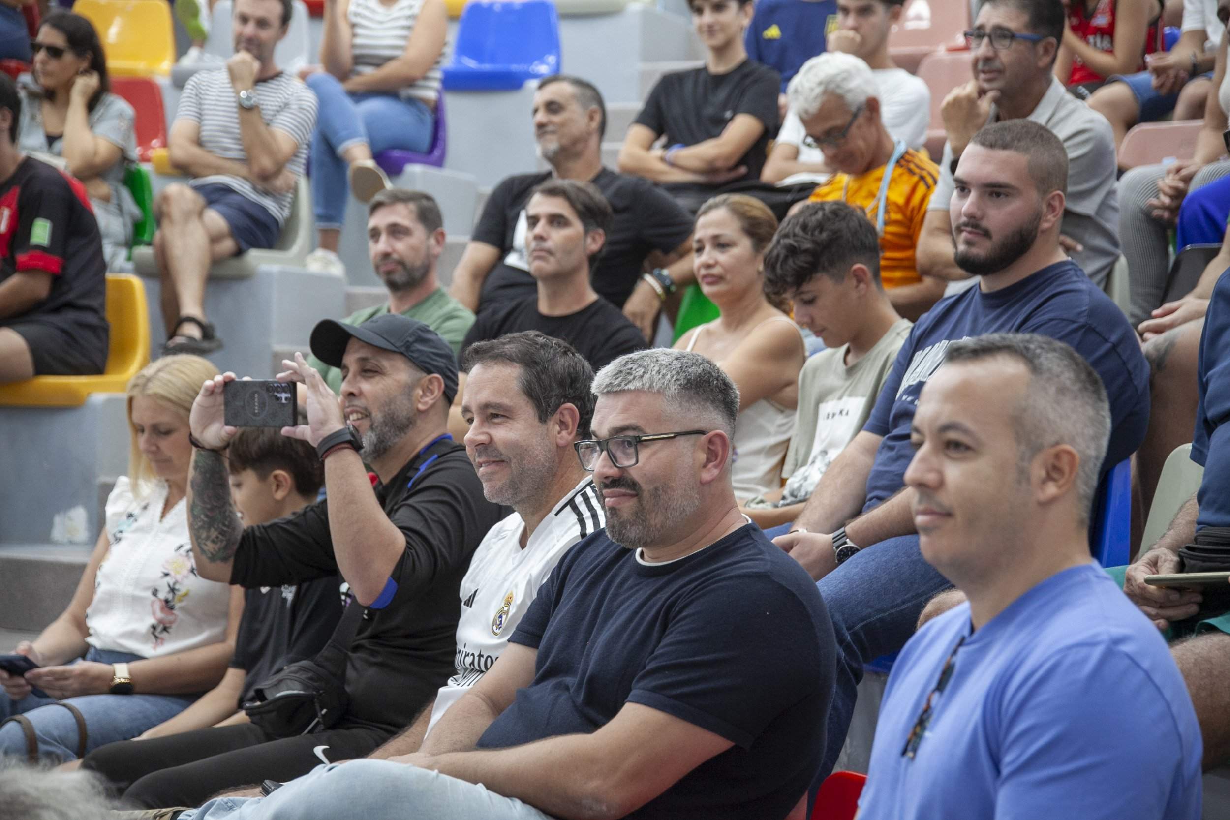 Cristóbal Soria y Alfredo Duro en Arrecife Cristóbal Soria y Alfredo Duro en Arrecife