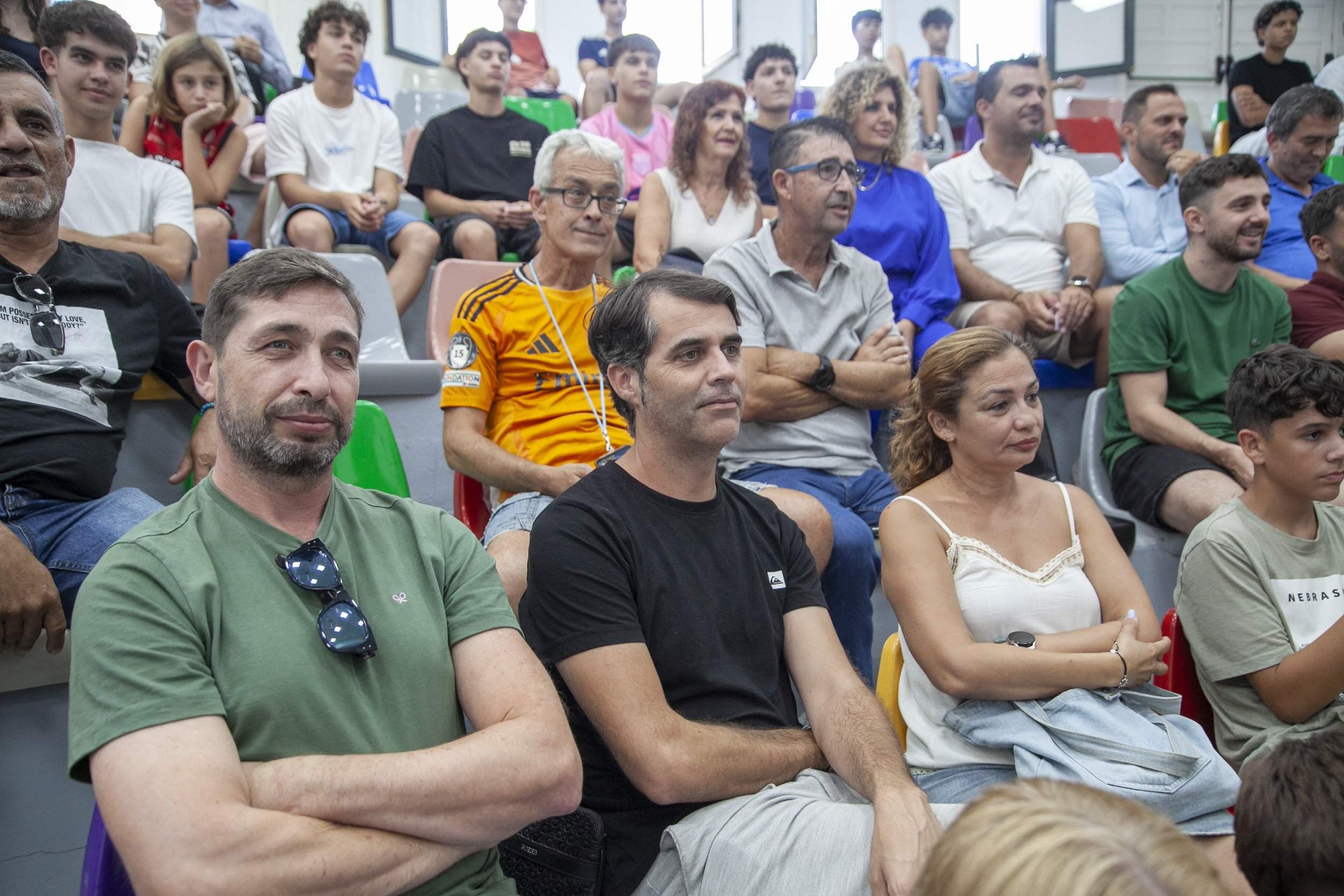 Cristóbal Soria y Alfredo Duro en Arrecife Cristóbal Soria y Alfredo Duro en Arrecife