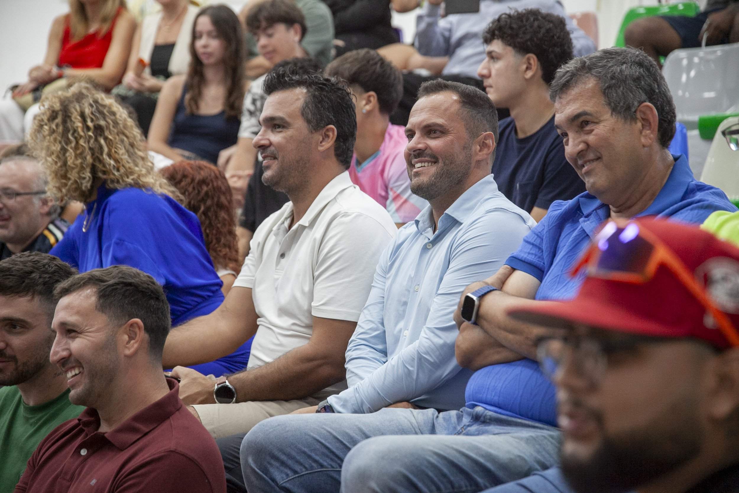 Cristóbal Soria y Alfredo Duro en Arrecife Cristóbal Soria y Alfredo Duro en Arrecife