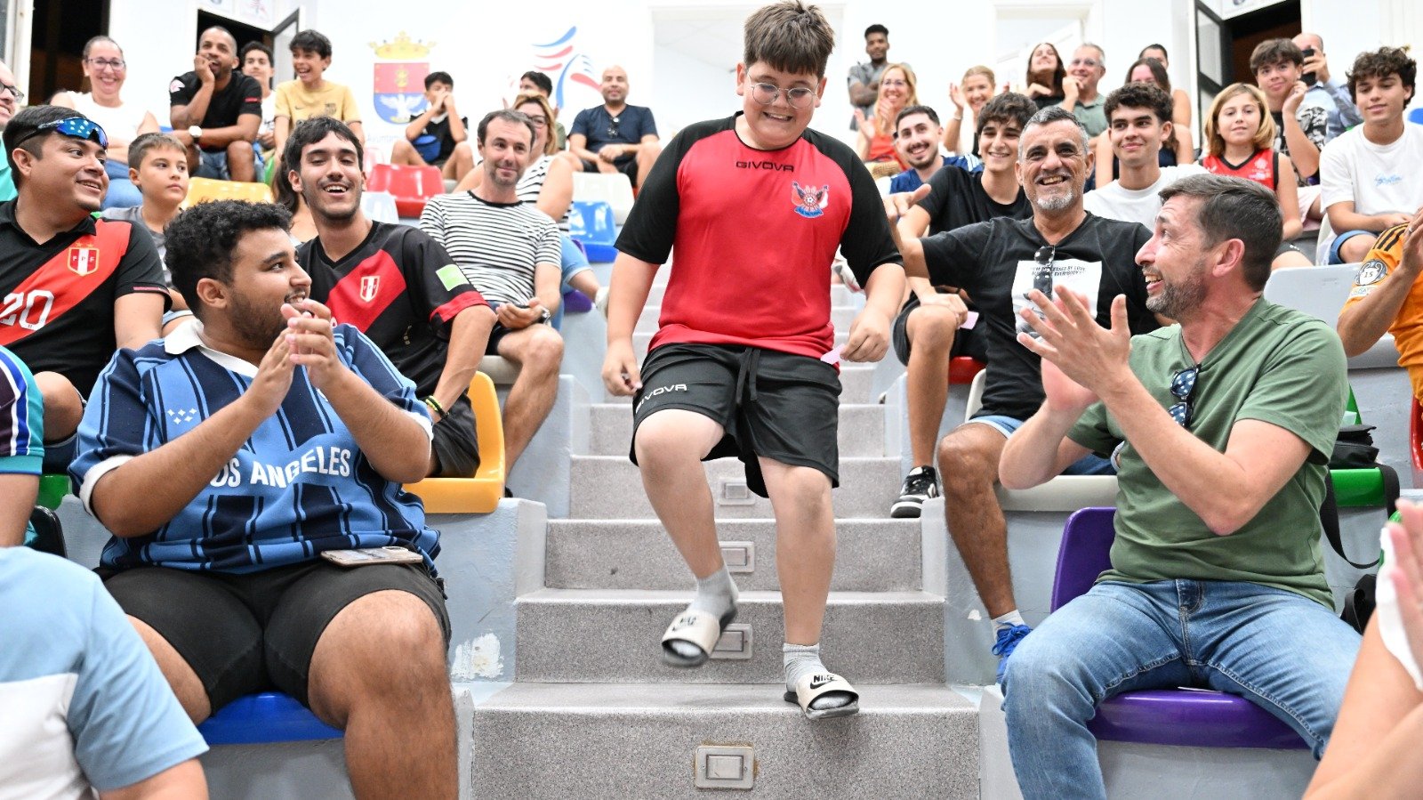 Cristóbal Soria y Alfredo Duro en Arrecife Cristóbal Soria y Alfredo Duro en Arrecife