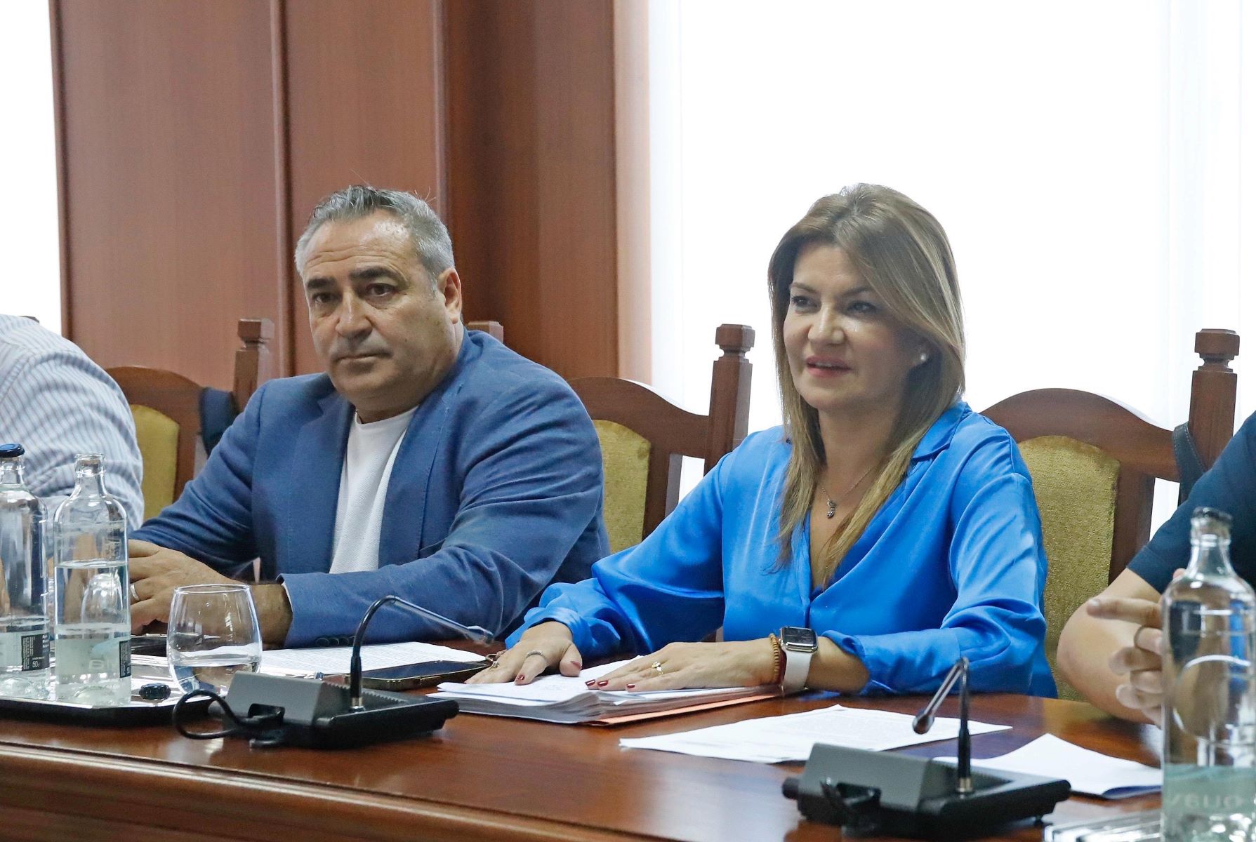 Ángel Vázquez y  María Jesús Tovar, consejeros del PP