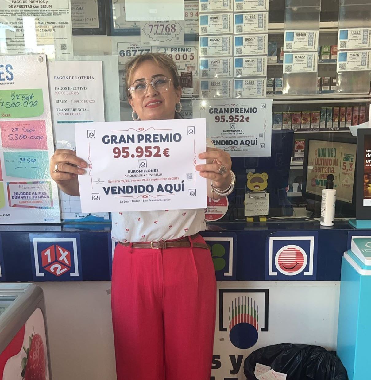 La Juani Bazar da un premio de más de 95.000 euros