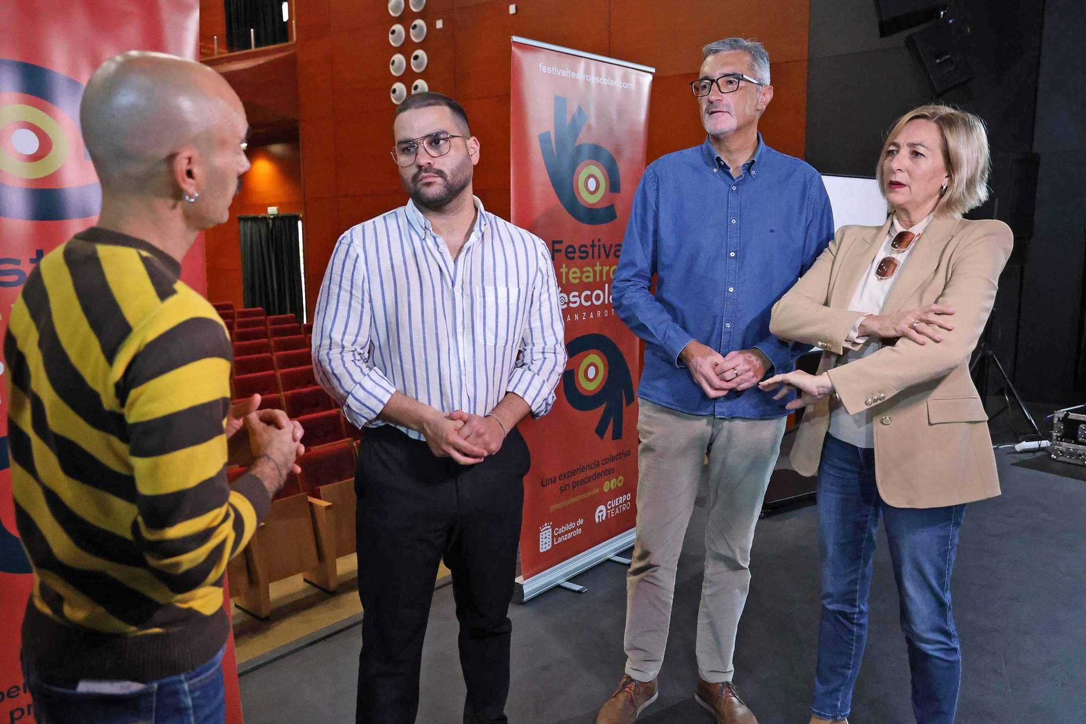 Jesús Machín en el Teatro El Salinero