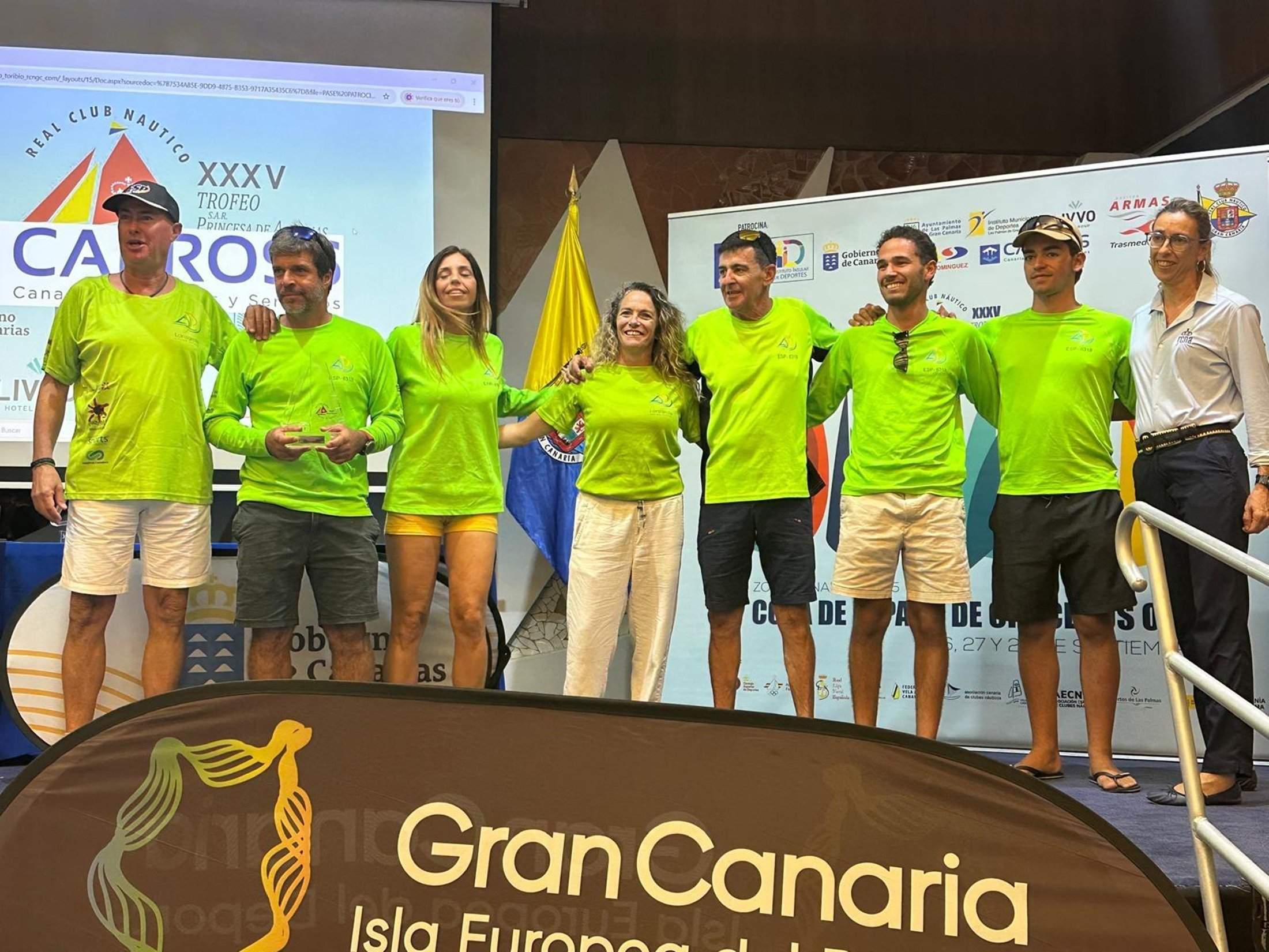 Trofeo Princesa de Asturias. Lanzarote Sailing Team