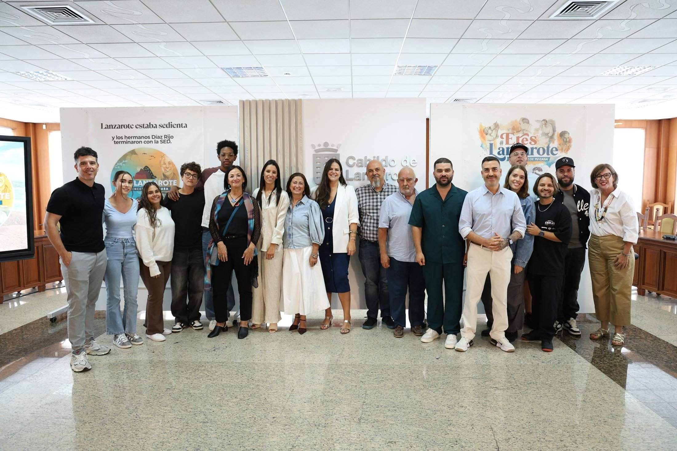 Presentación de 'Eres Lanzarote, influencer de tu casa'