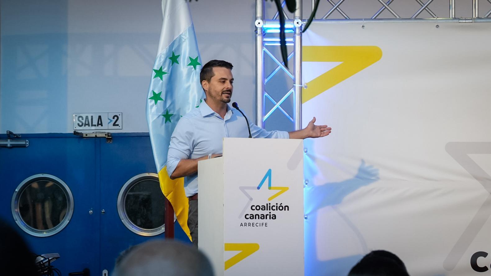 Echedey Eugenio, nuevo secretario local de CC en Arrecife