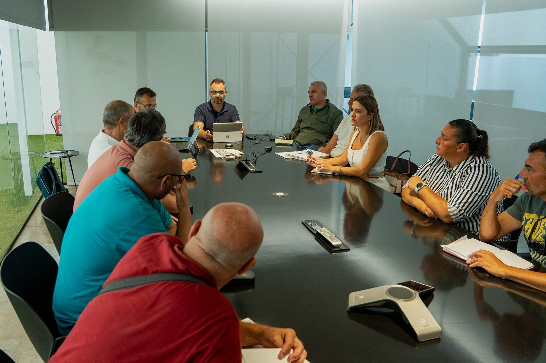 Reunión con el servicio de limpieza