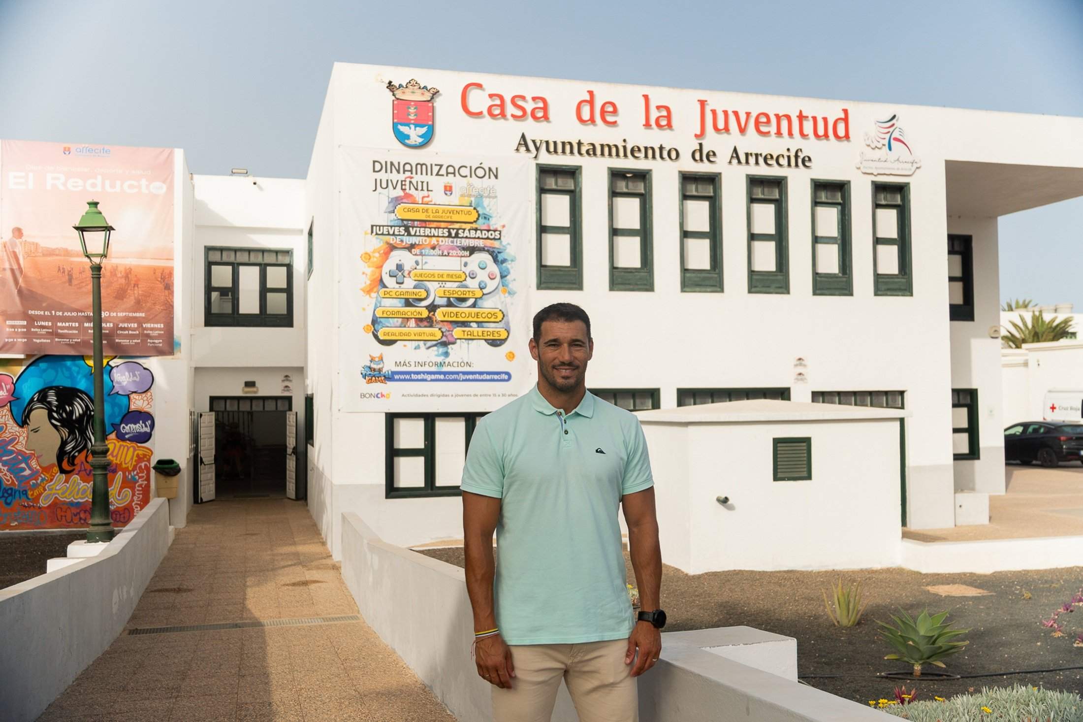 Rosmen Quevedo, concejal de Juventud de Arrecife
